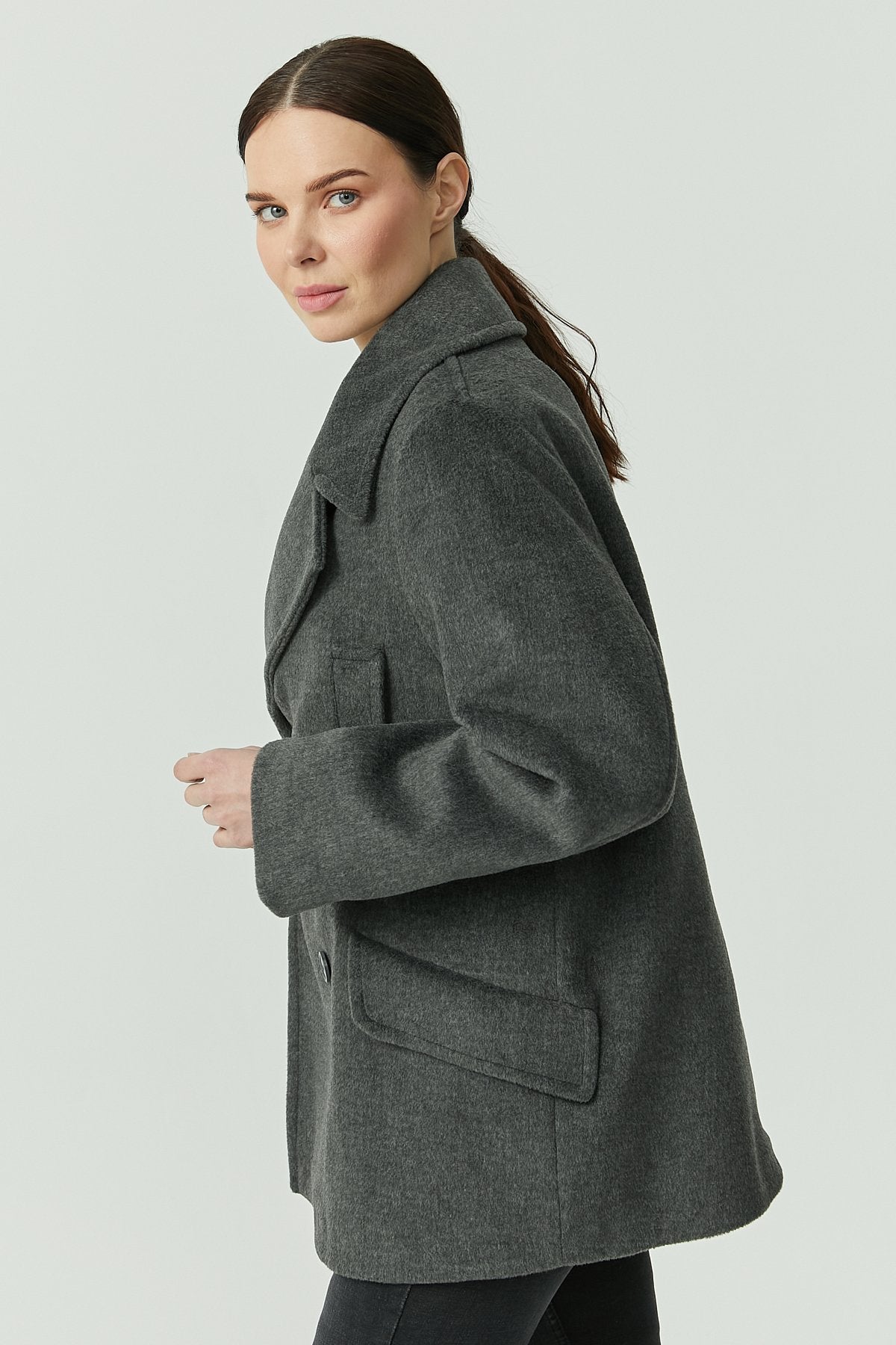 Women's Short Cashmere Coat