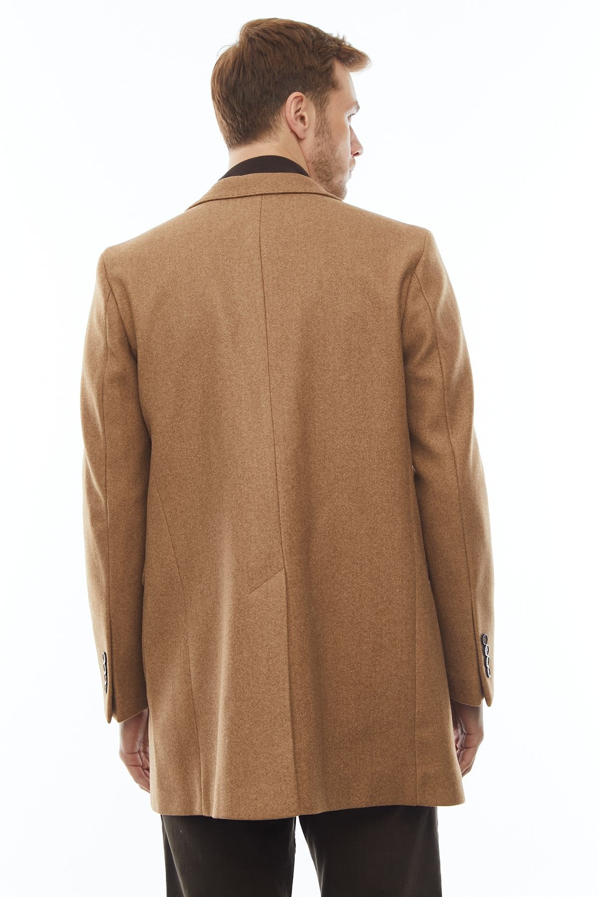 Men's Short Cashmere Coat