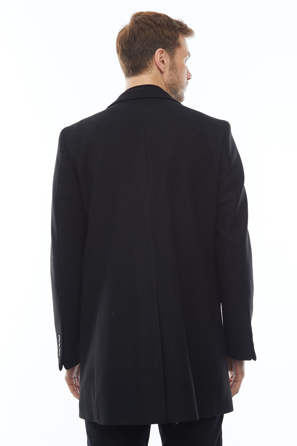 Men's Short Cashmere Coat