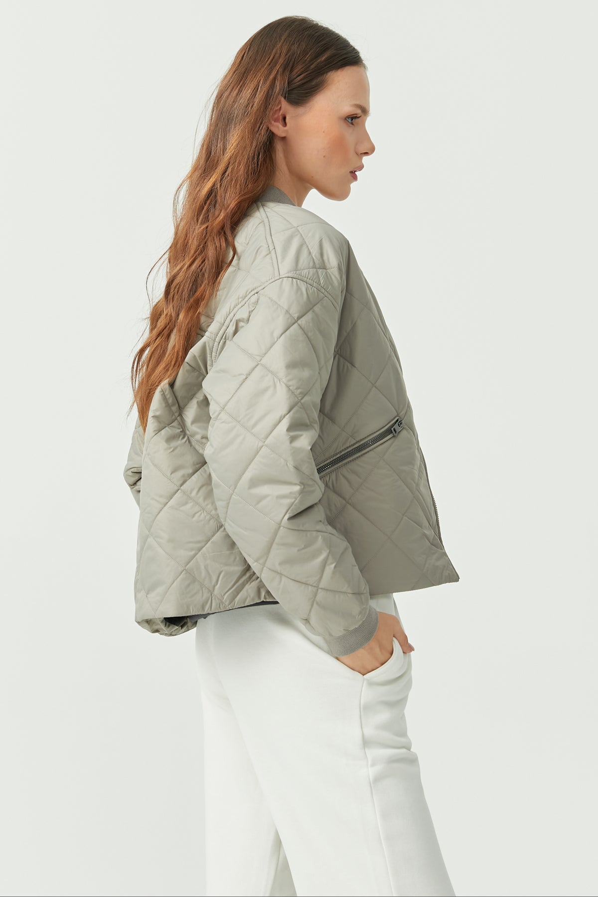 Women's Short Regular Quilted Coat
