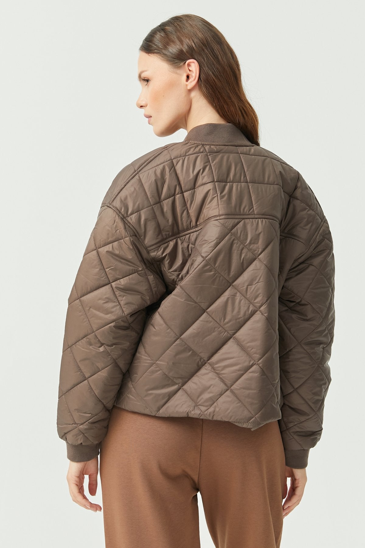 Women's Short Regular Quilted Coat