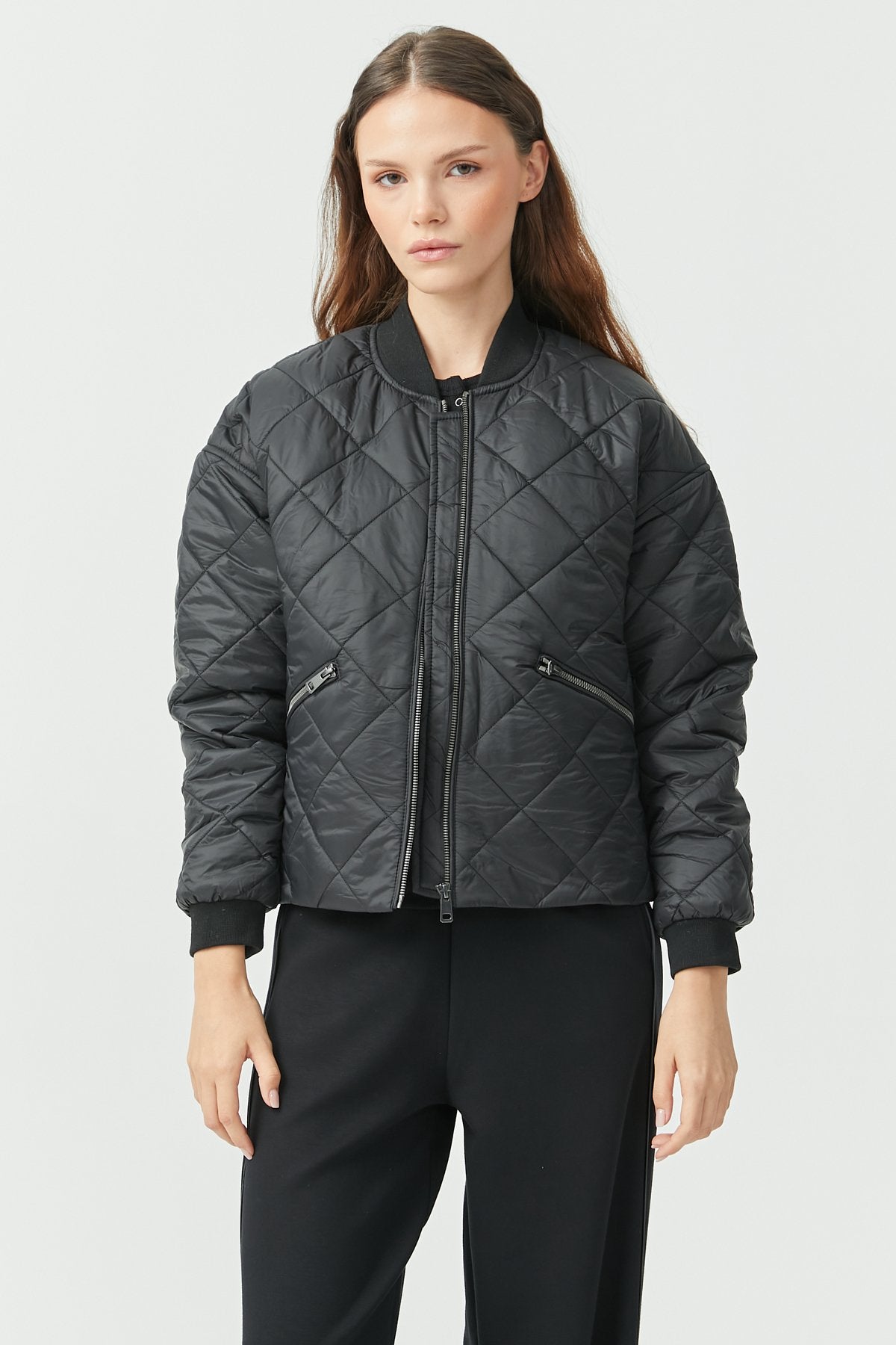 Women's Short Regular Quilted Coat