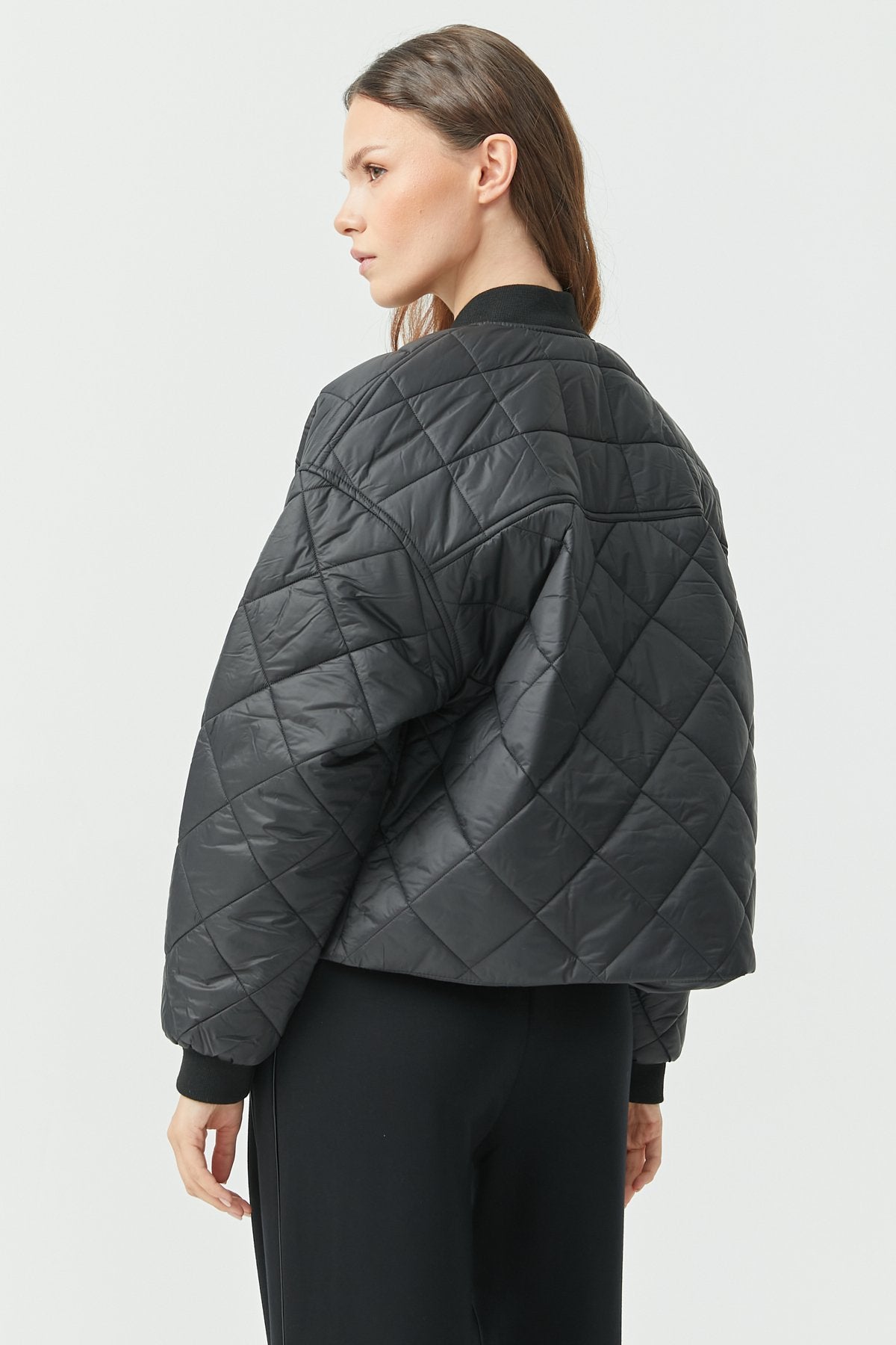 Women's Short Regular Quilted Coat