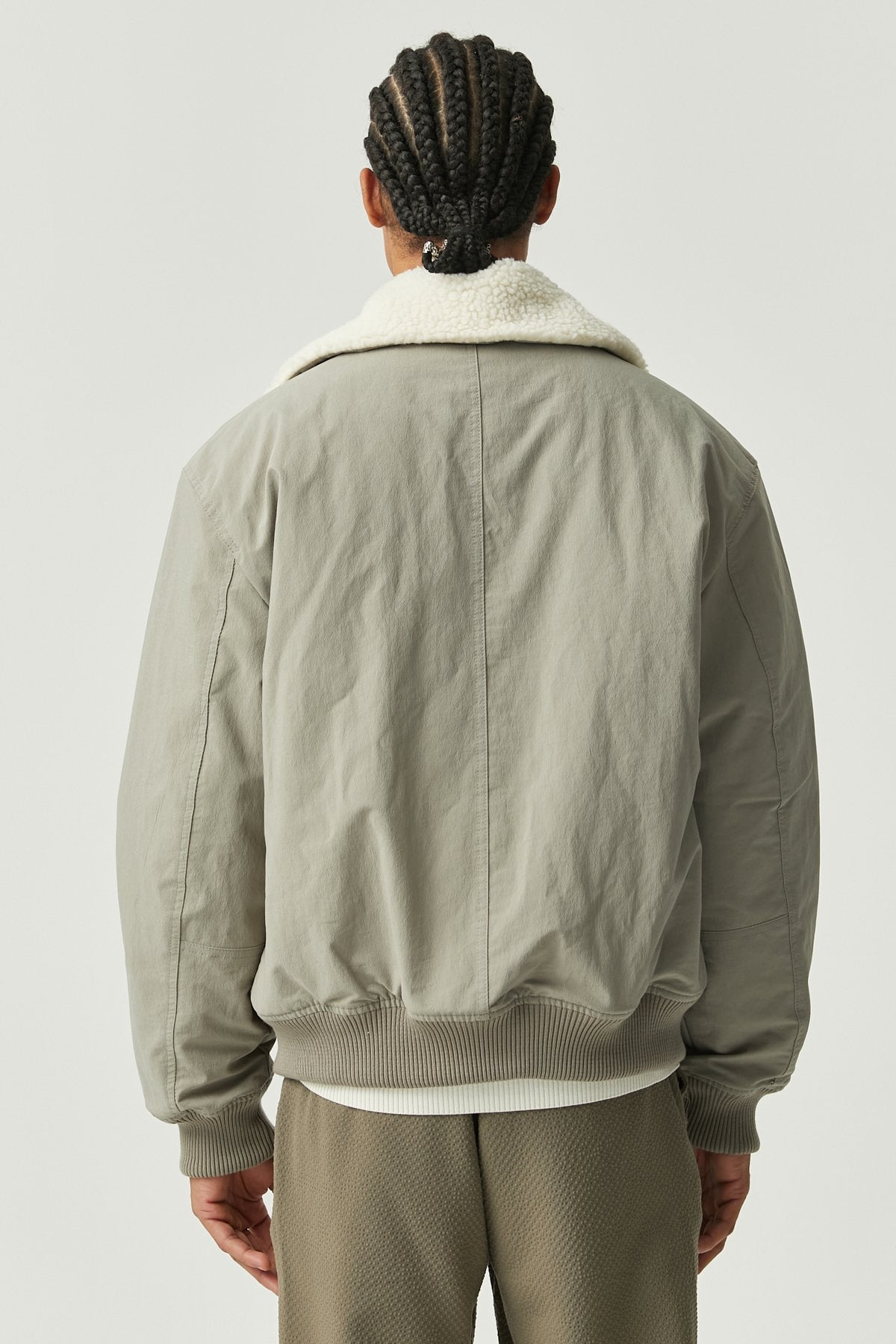 Men's Fur-Collared Coat