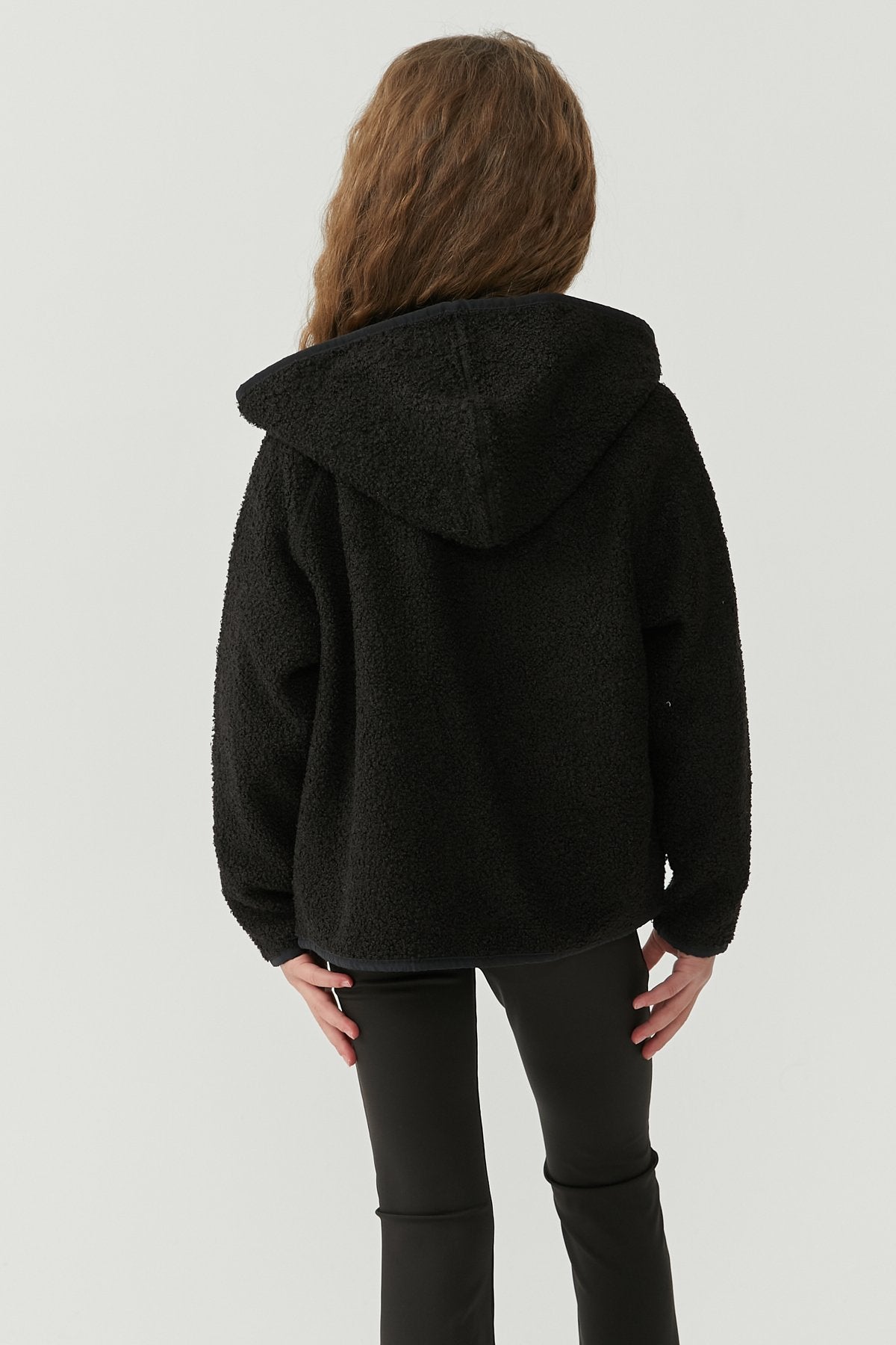 Girl's Hooded Thin Coat