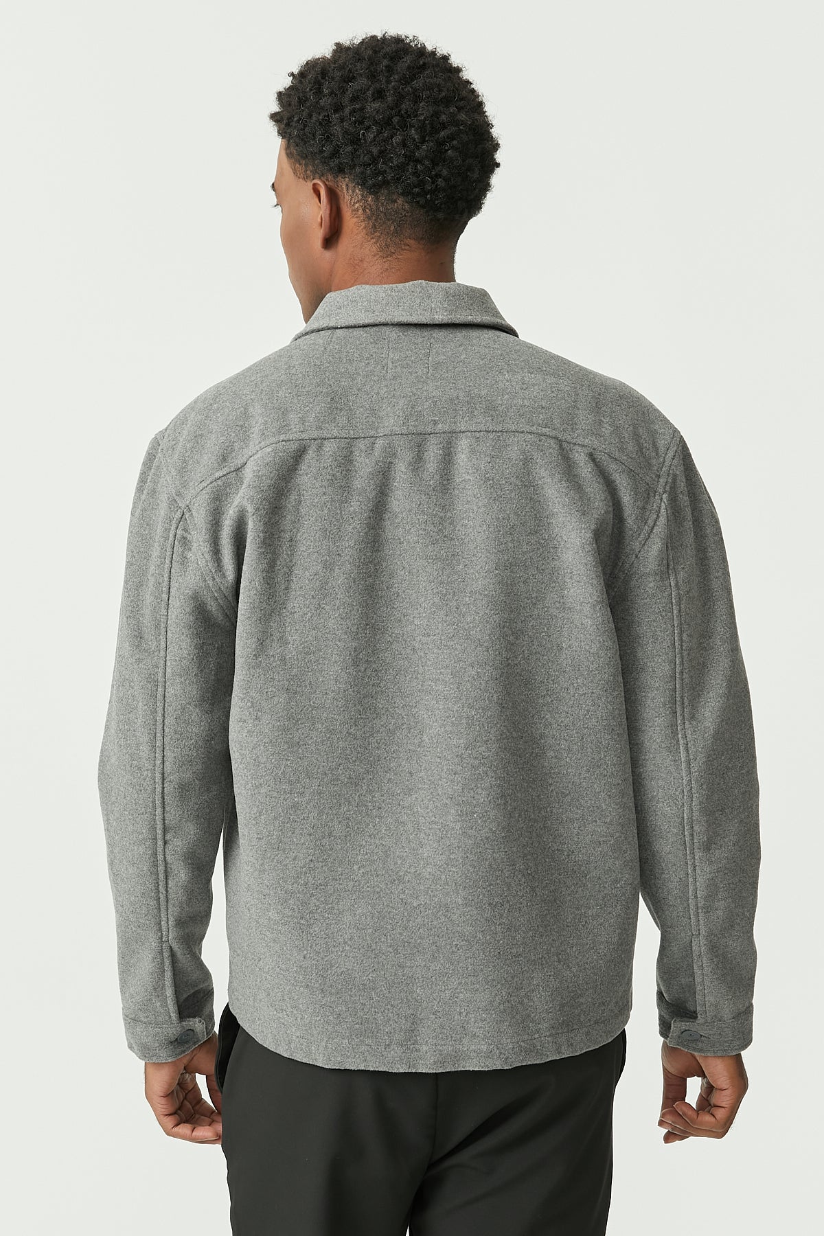 Men's Regular Thin Coat with Pockets