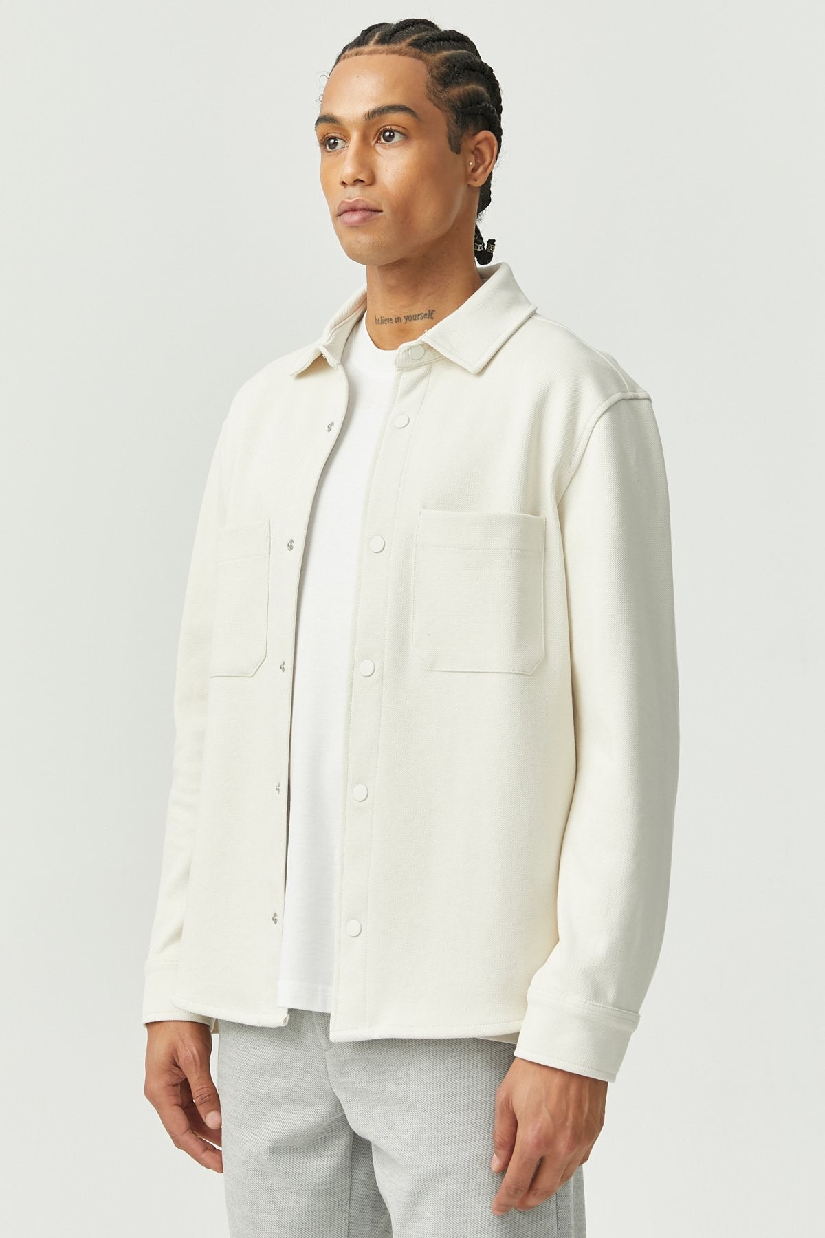 Textured Snap Shirt