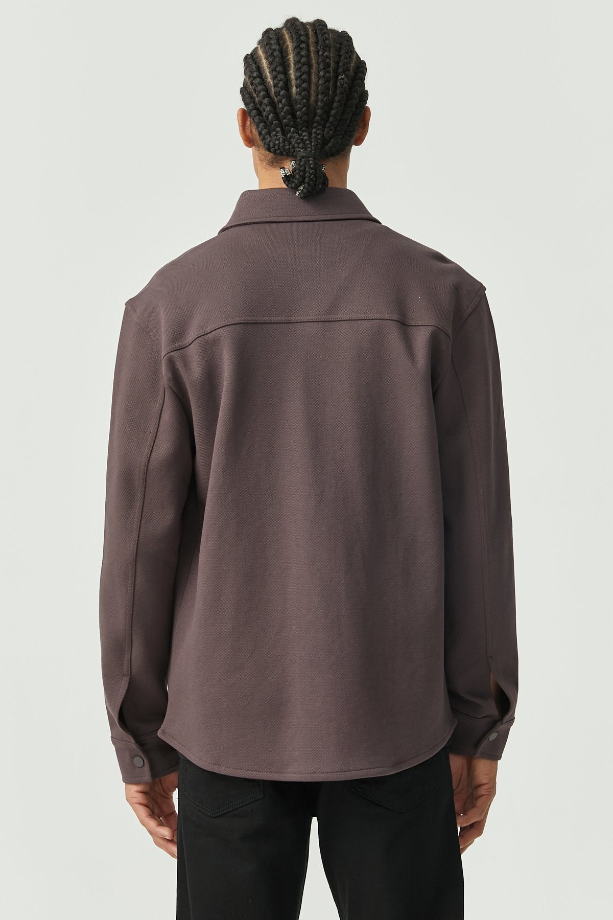 Textured Snap Shirt
