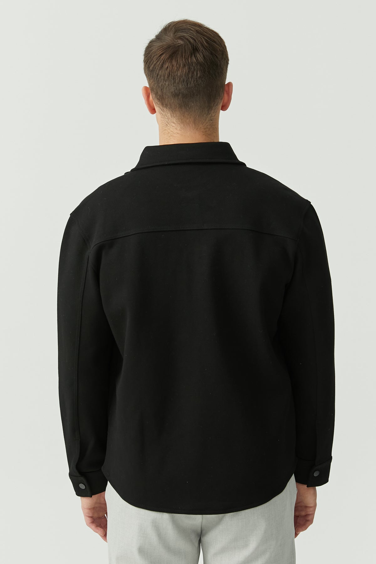 Textured Snap Shirt