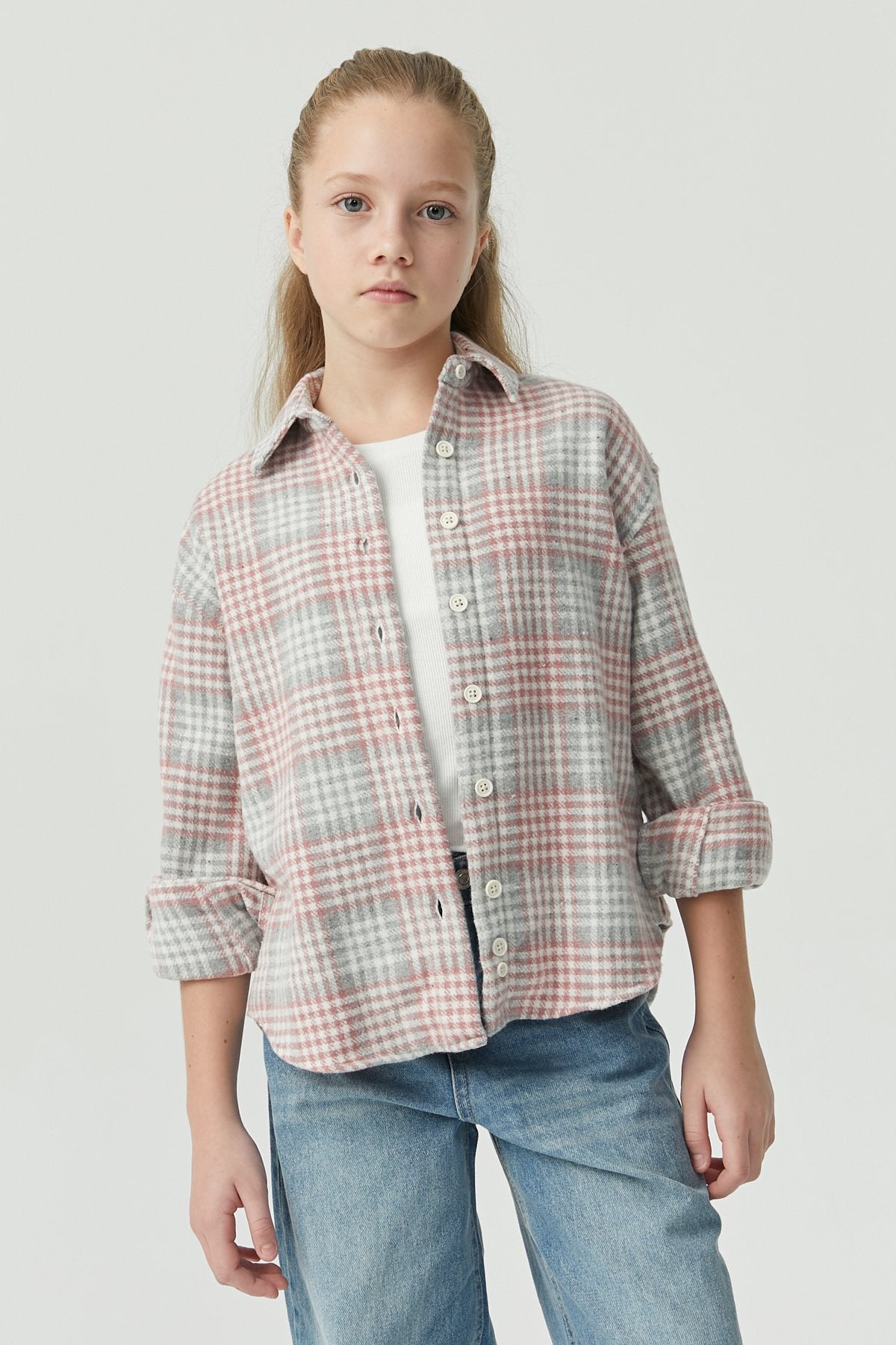 Girl's Shirt Jacket