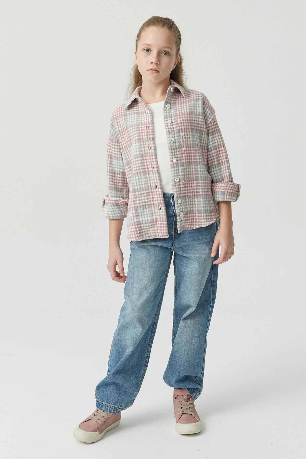 Girl's Shirt Jacket