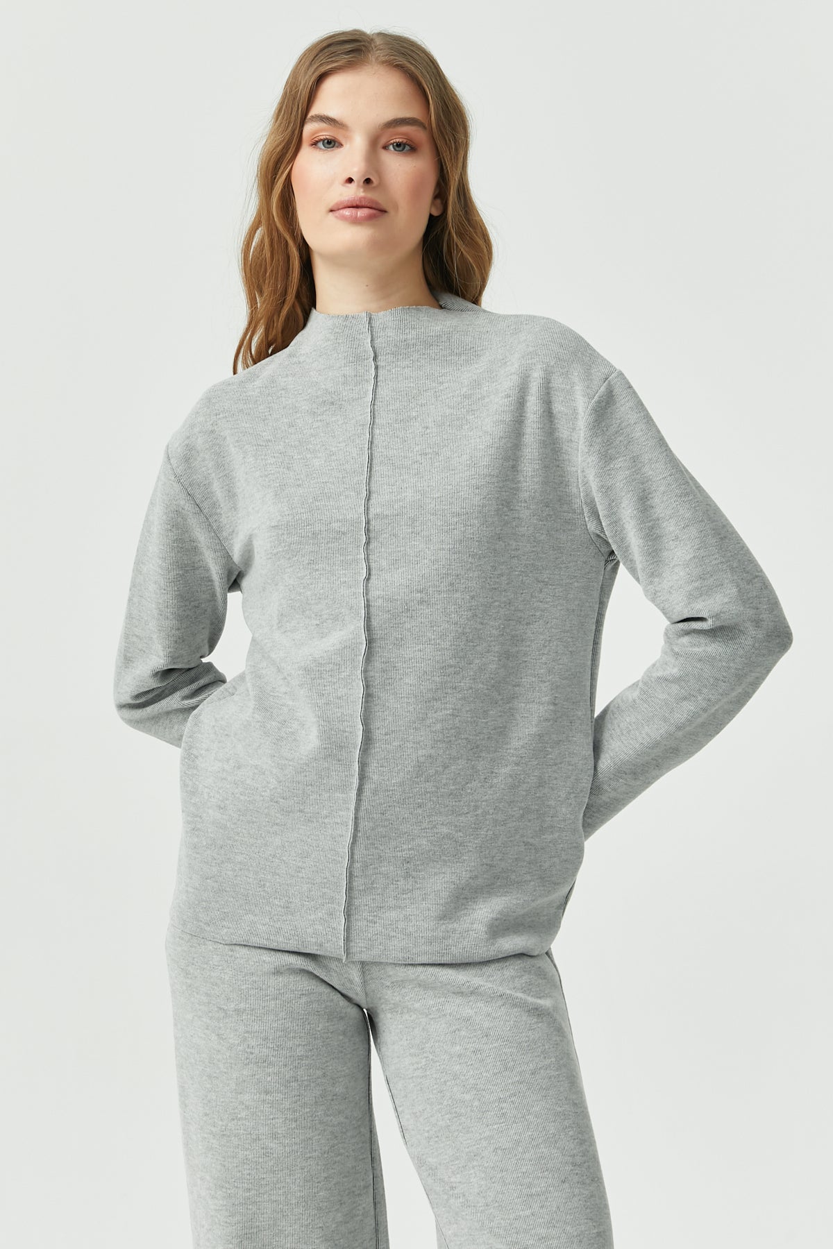 Front Stitch Detailed Blouse