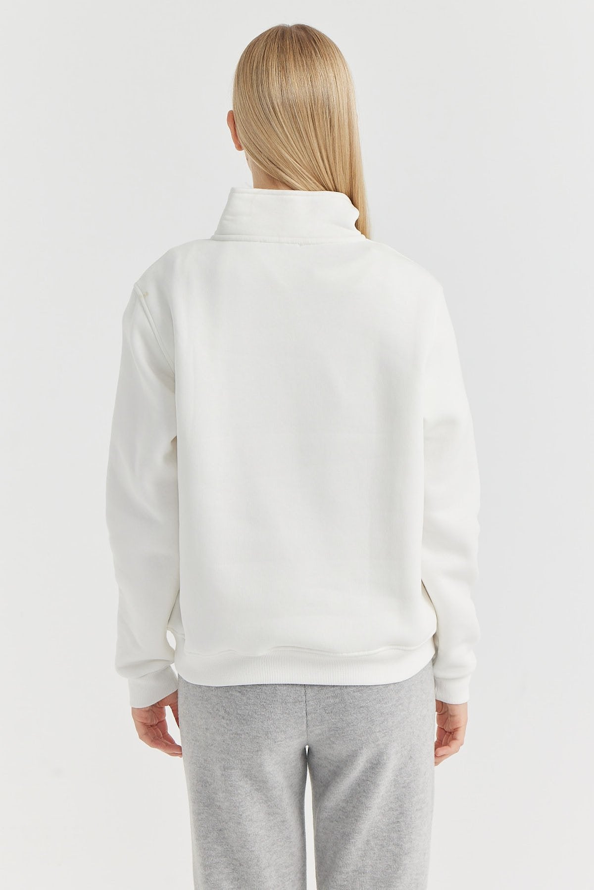 Women's Zippered Sweat Top