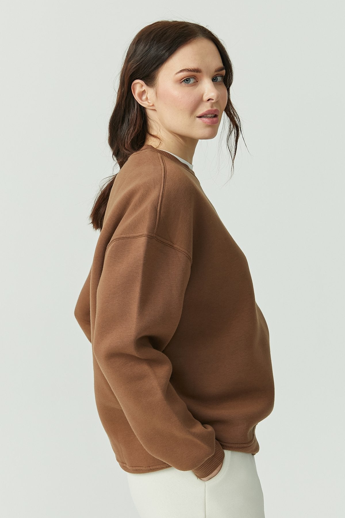 Women's Crew Neck Sweat Top