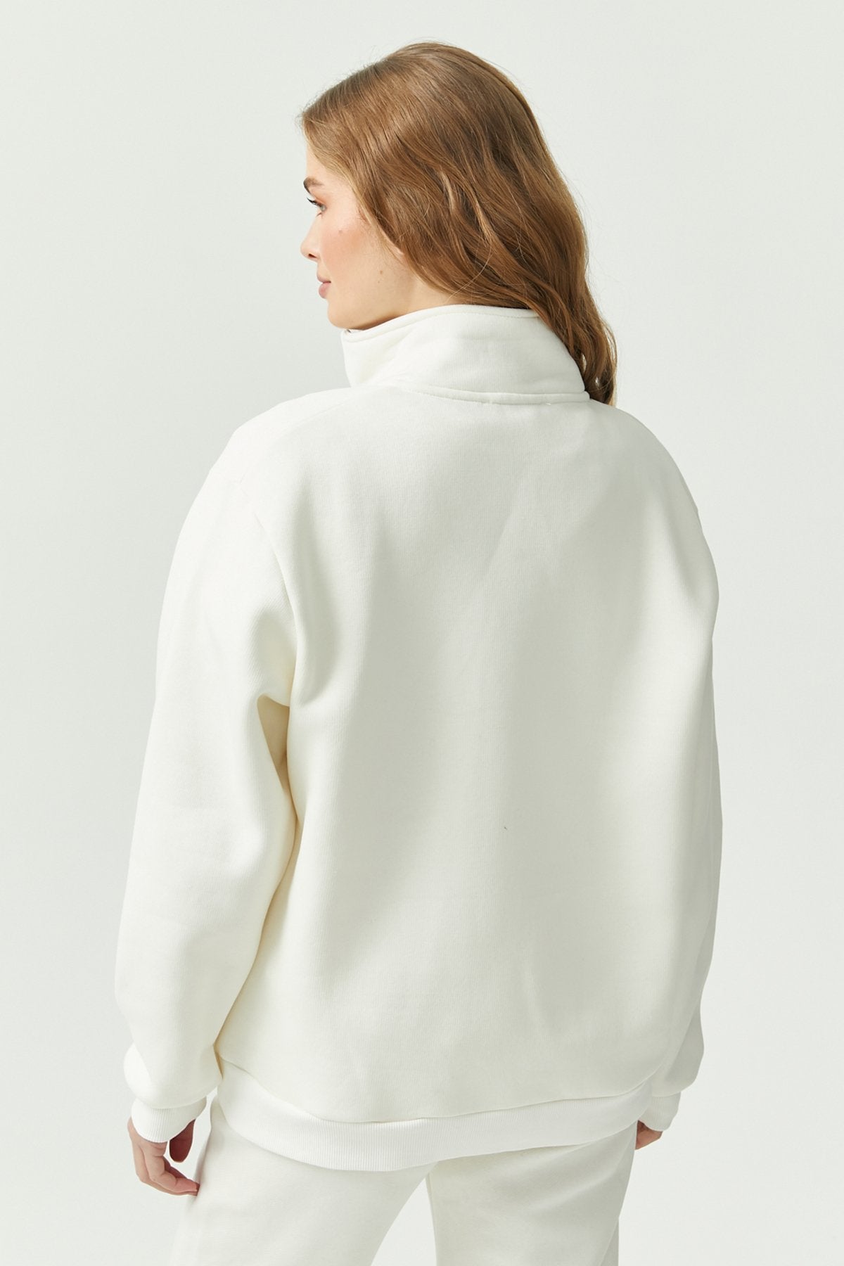 Women's Zippered Sweat Top