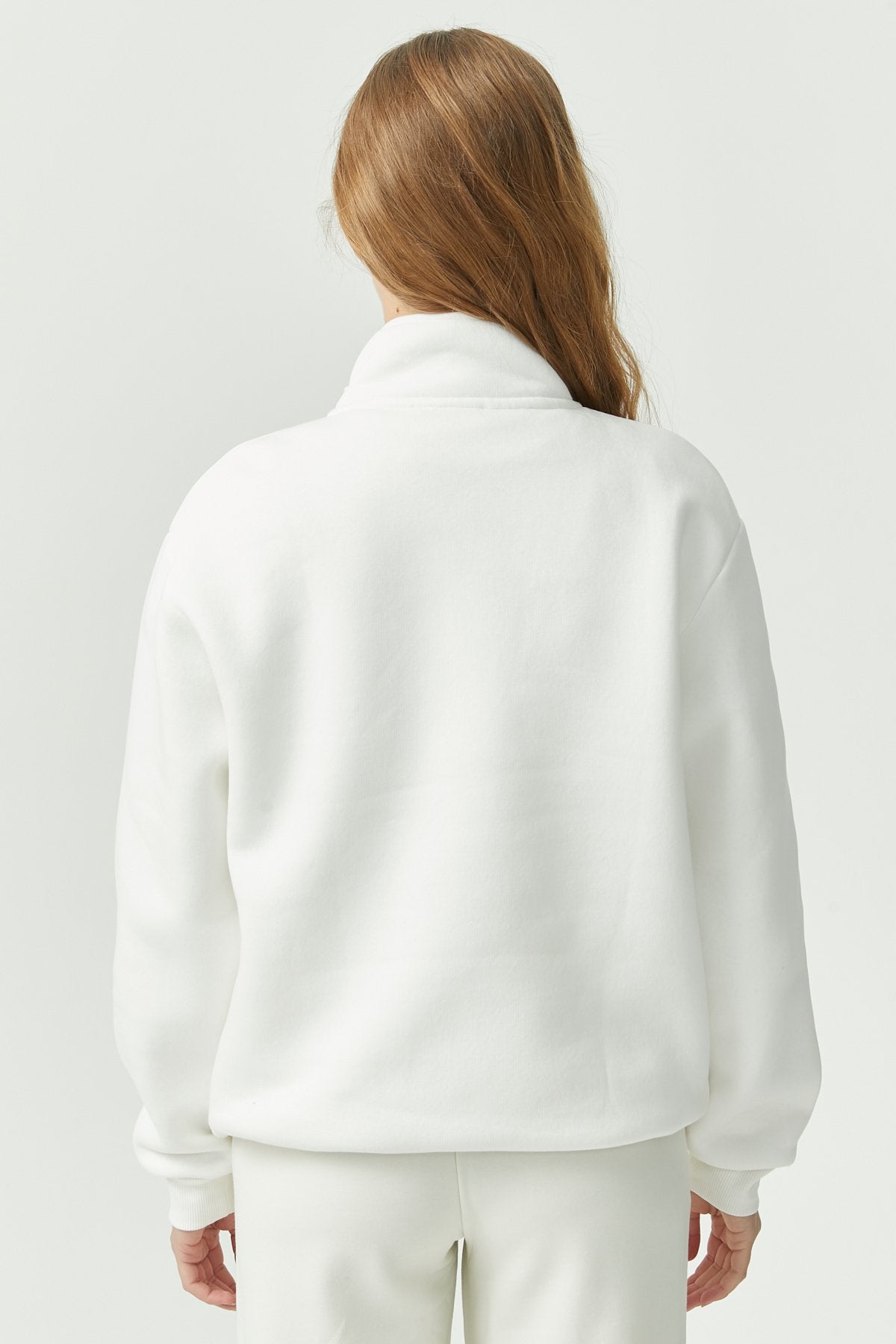 Women's Zippered Sweat Top