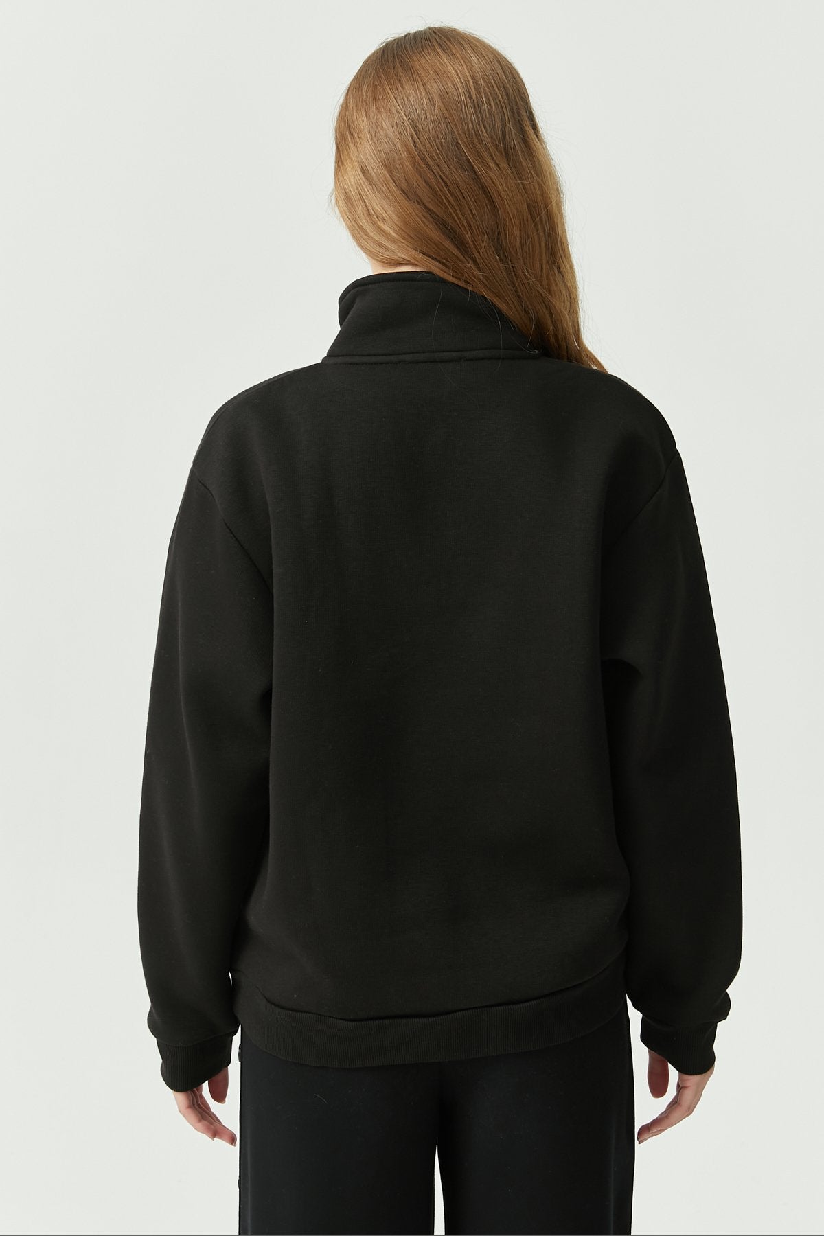 Women's Zippered Sweat Top