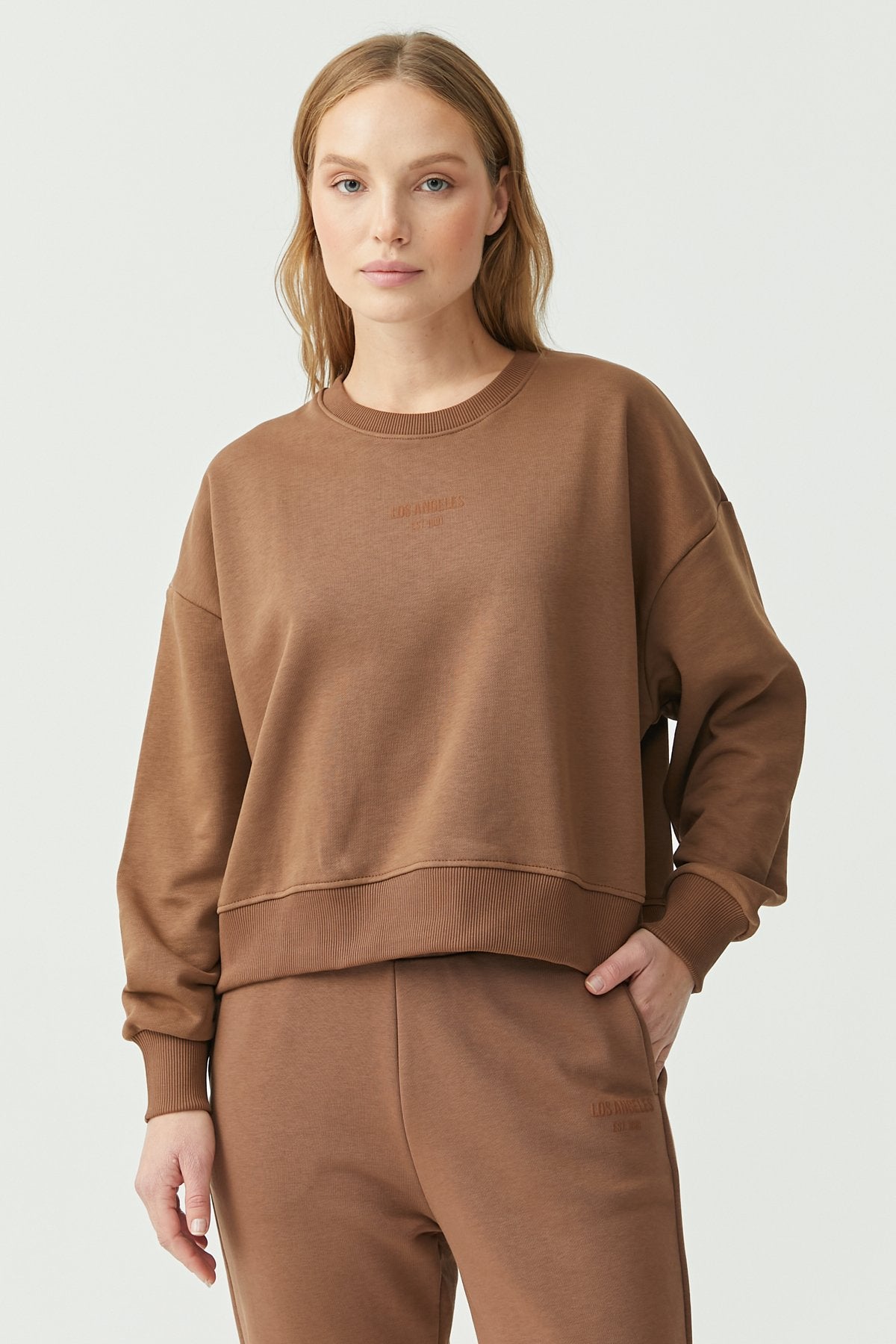 Women's Crew Neck Sweat Top