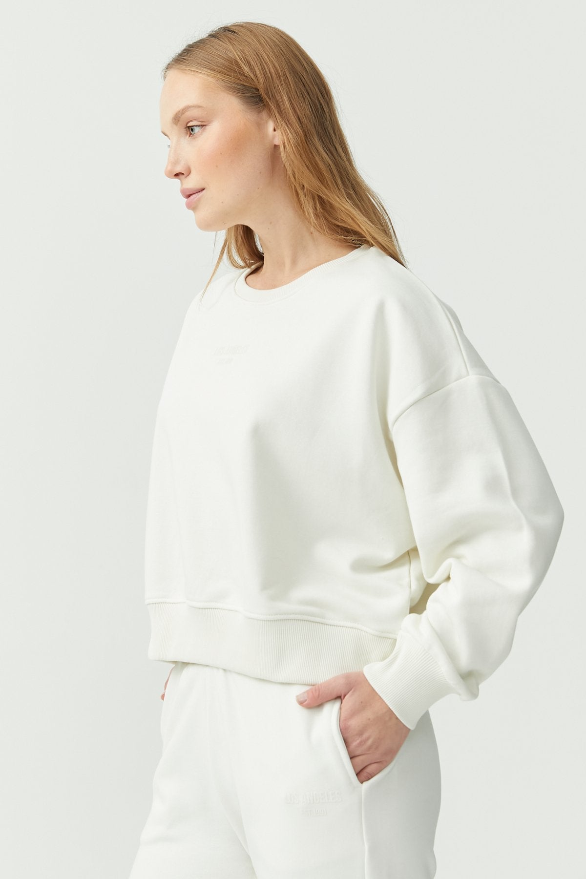 Women's Crew Neck Sweat Top