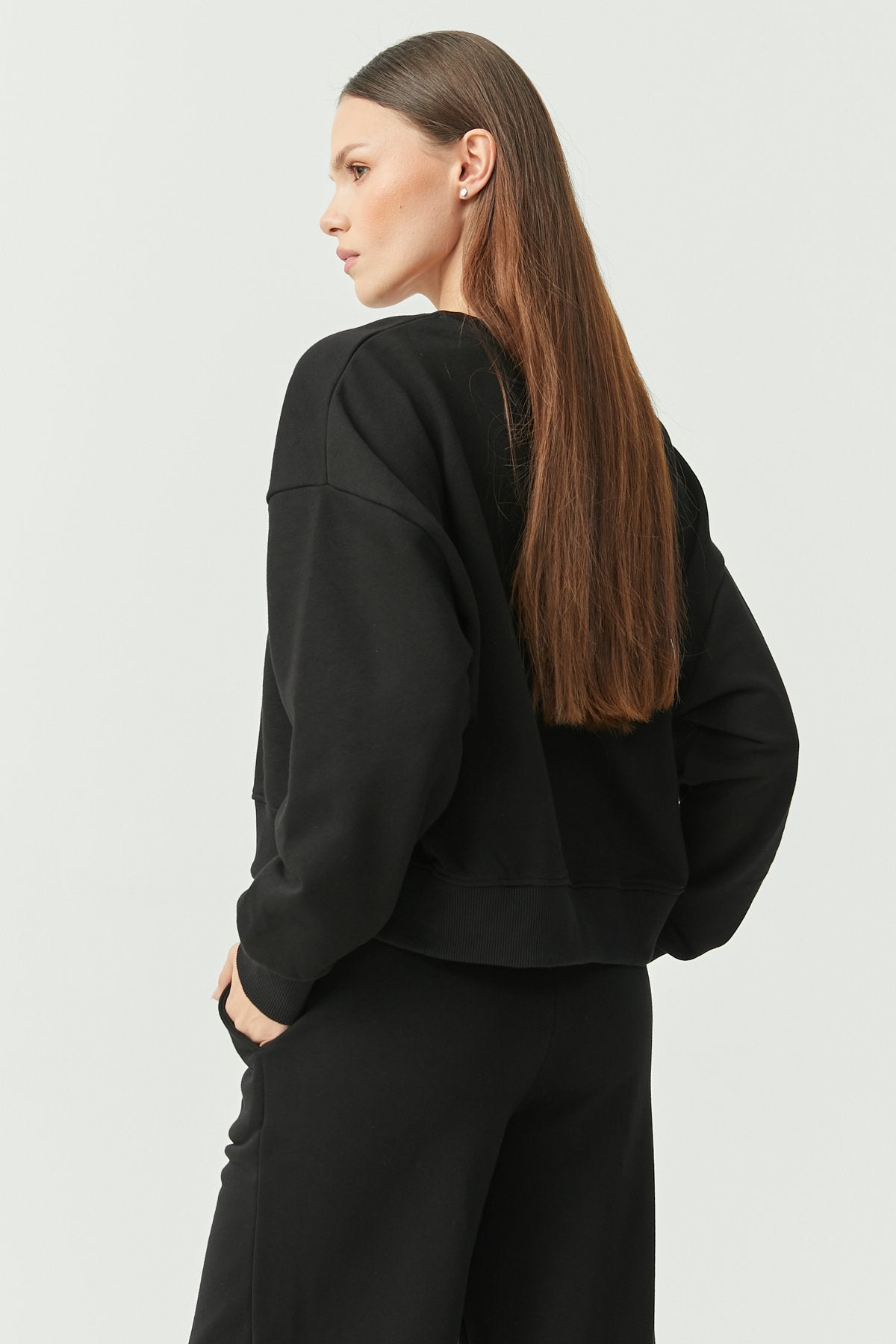 Women's Crew Neck Sweat Top