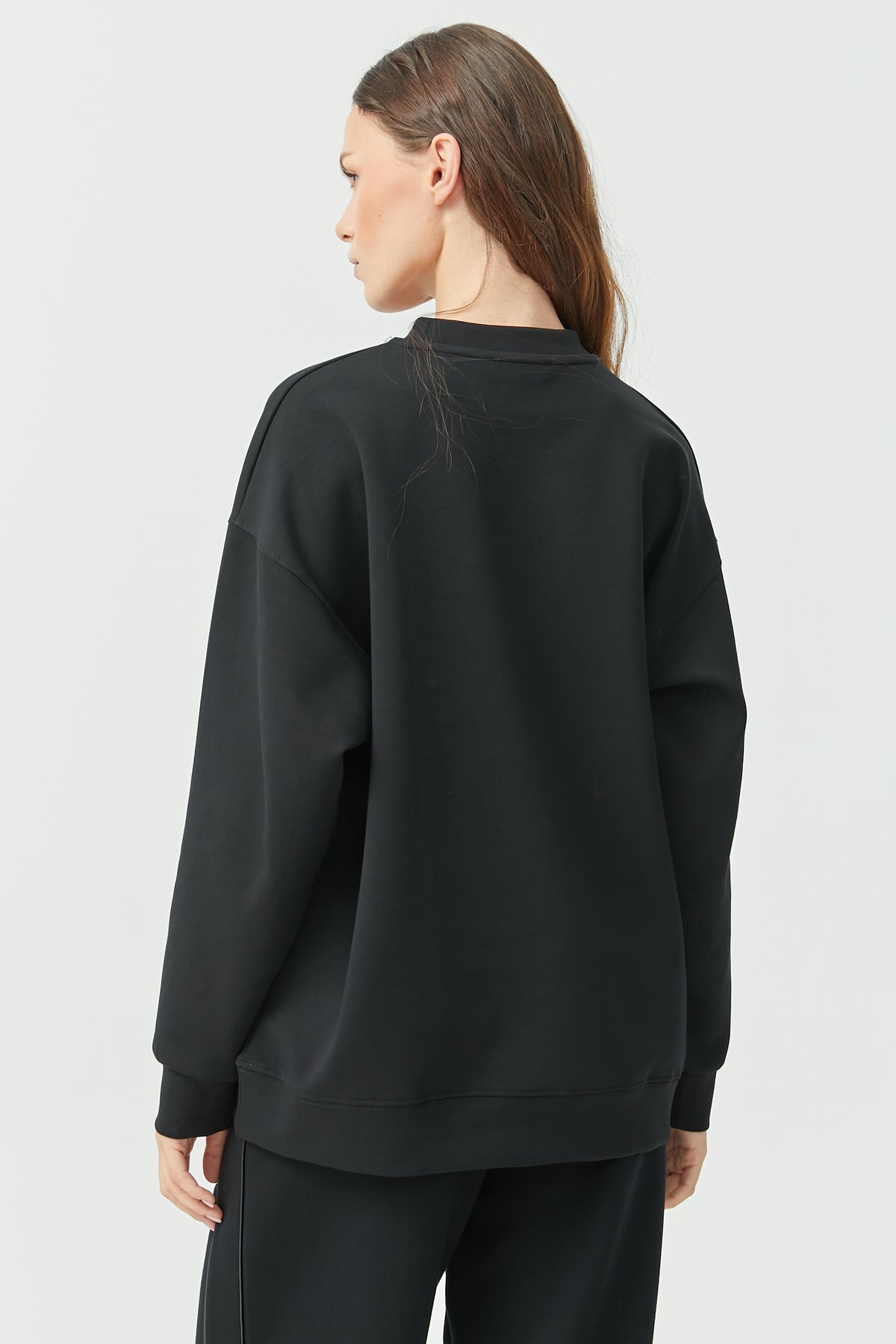 Crew Neck Oversize Sweat Top