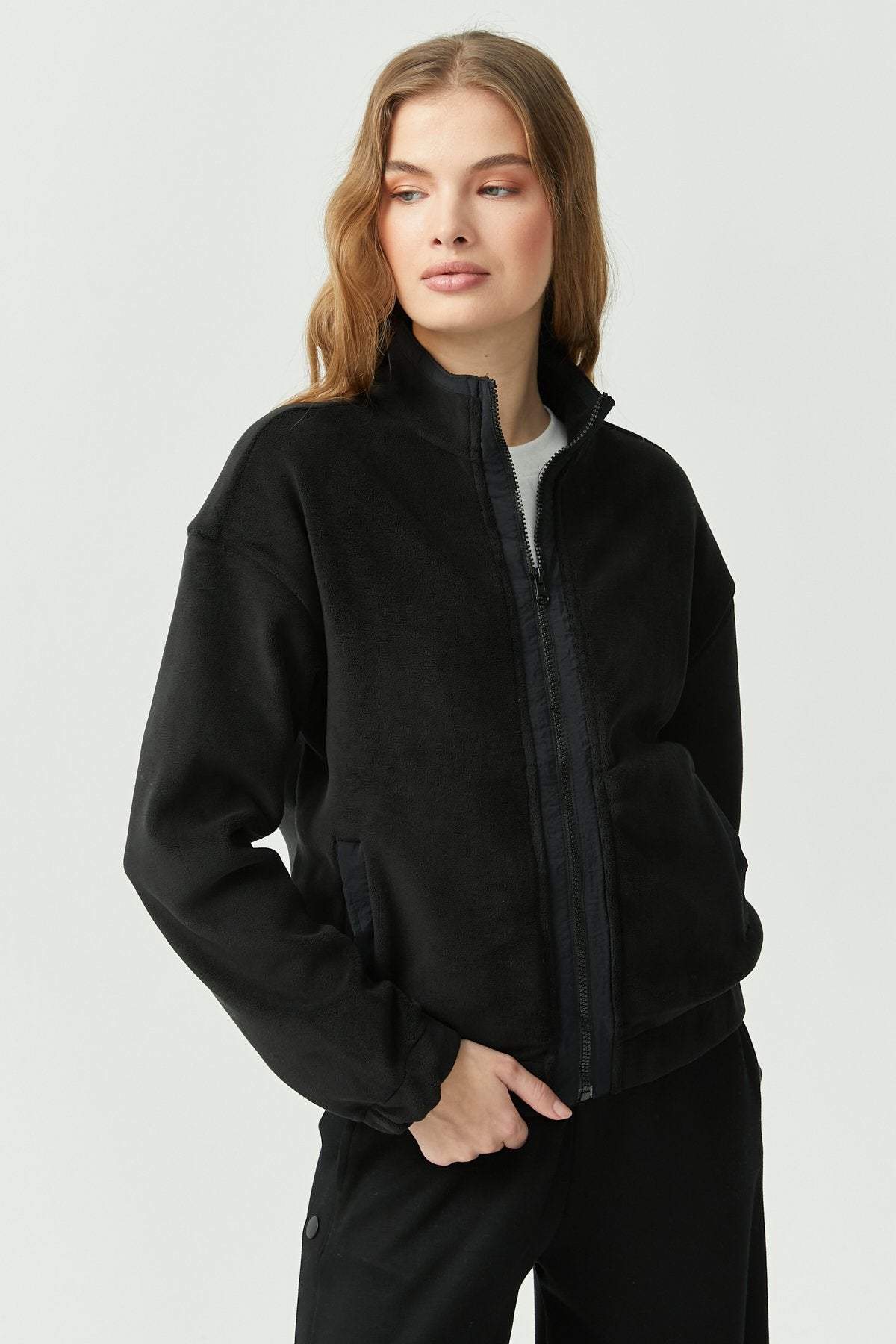 Women's Soft Texture Thin Sweat Coat