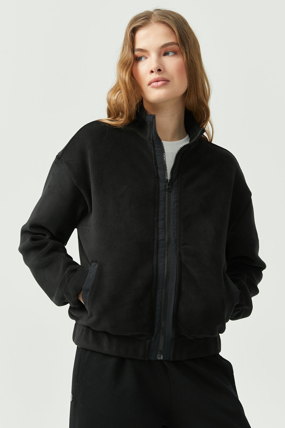 Women's Soft Texture Thin Sweat Coat