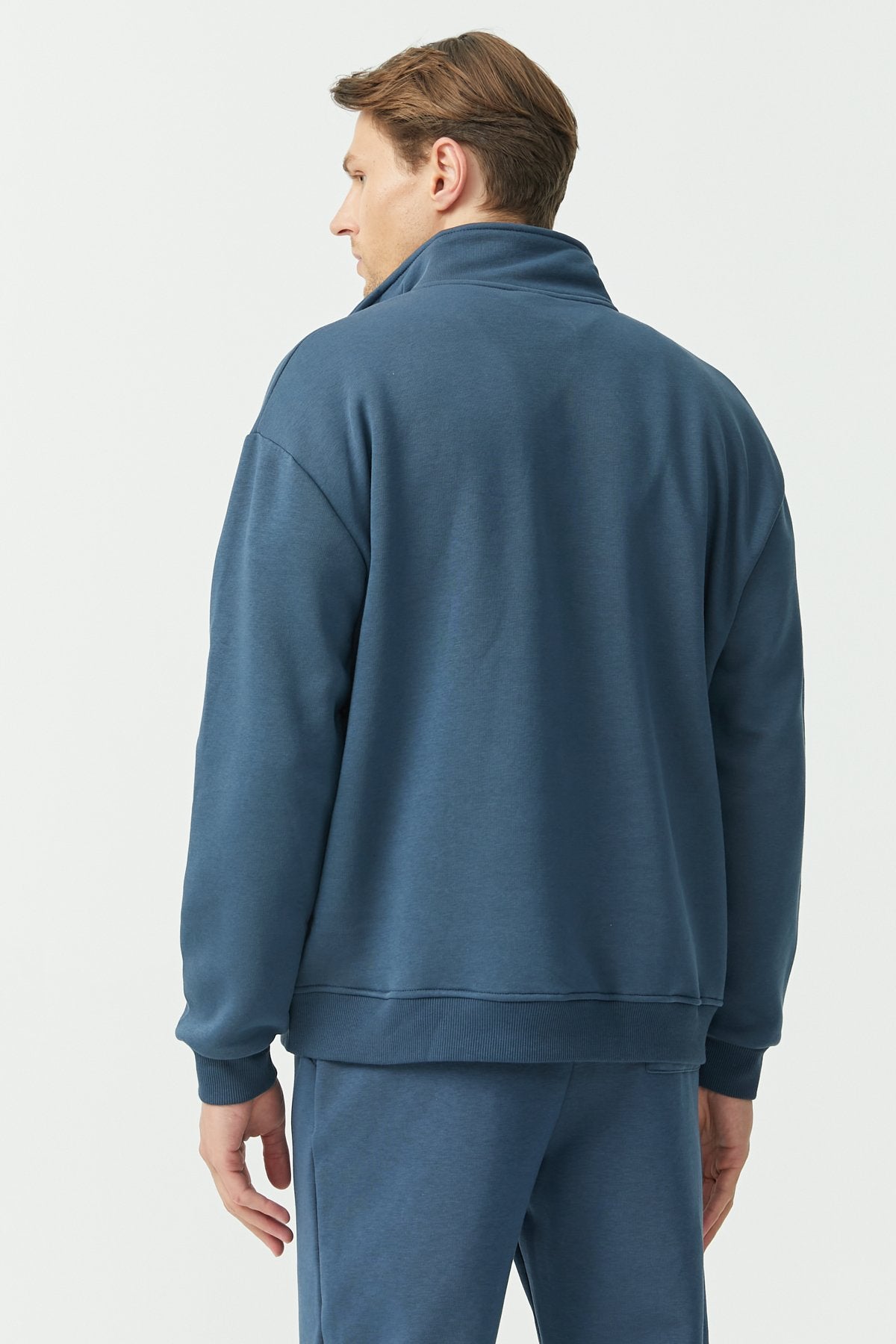 Half-Zipped Sweat Top