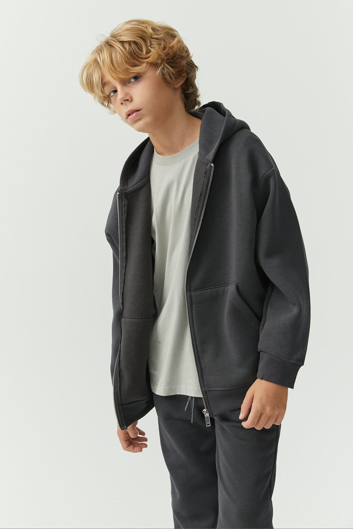 Boy's Hooded Sweat Top