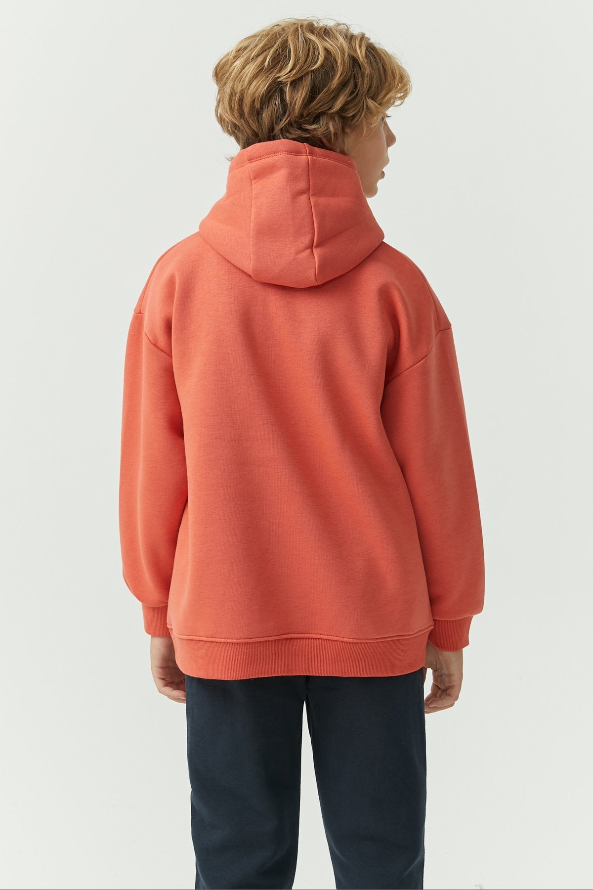 Boy's Oversize Hooded Sweat Top