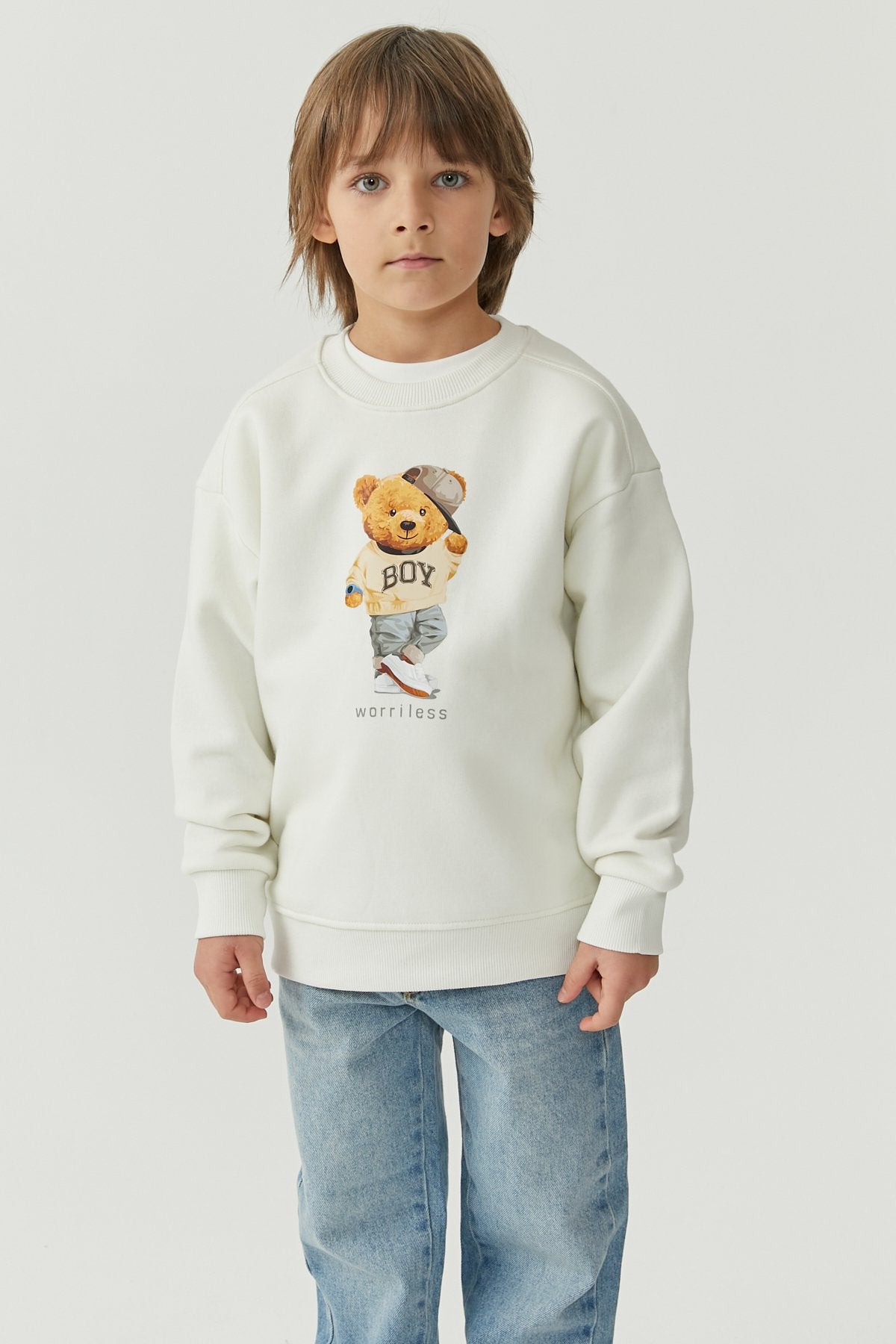 Boy's Printed Sweat Top