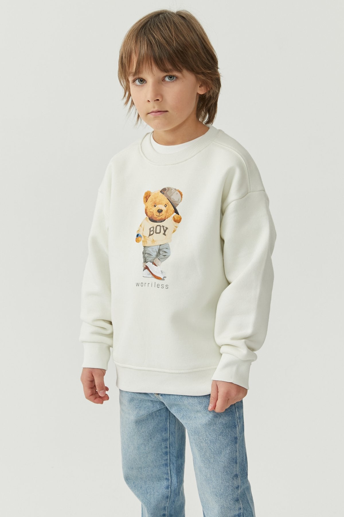 Boy's Printed Sweat Top