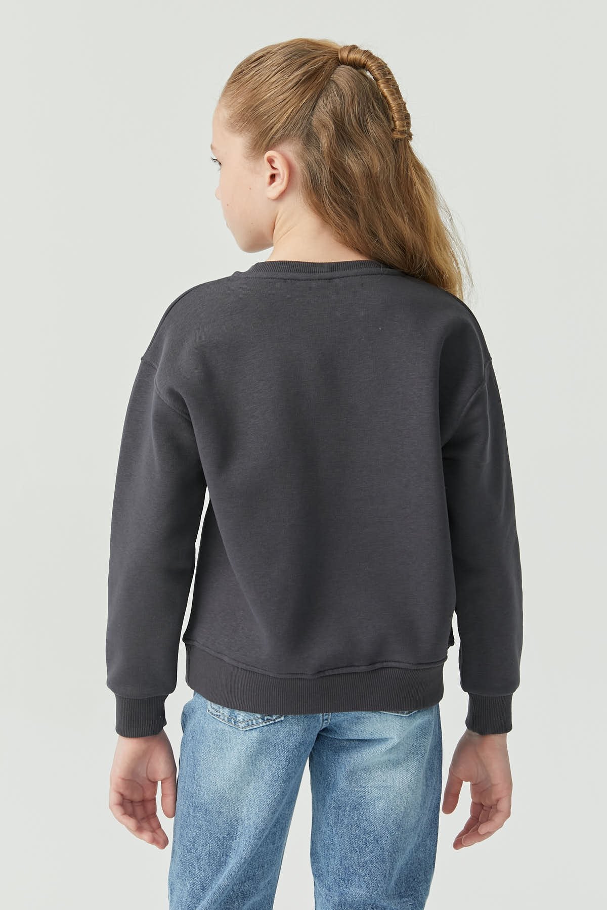 Girl's Basic Sweat Top