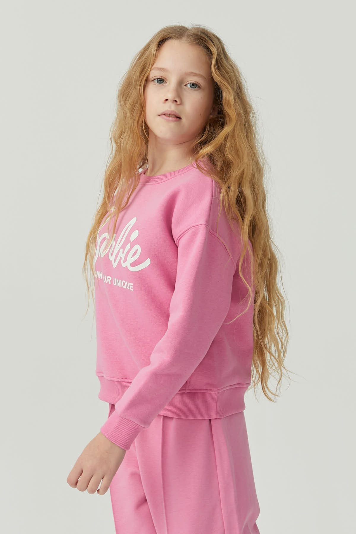 Girl's Basic Sweat Top