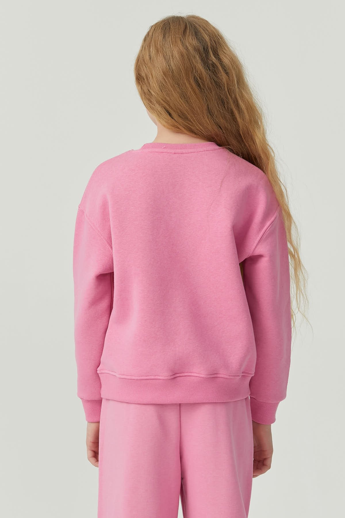 Girl's Basic Sweat Top