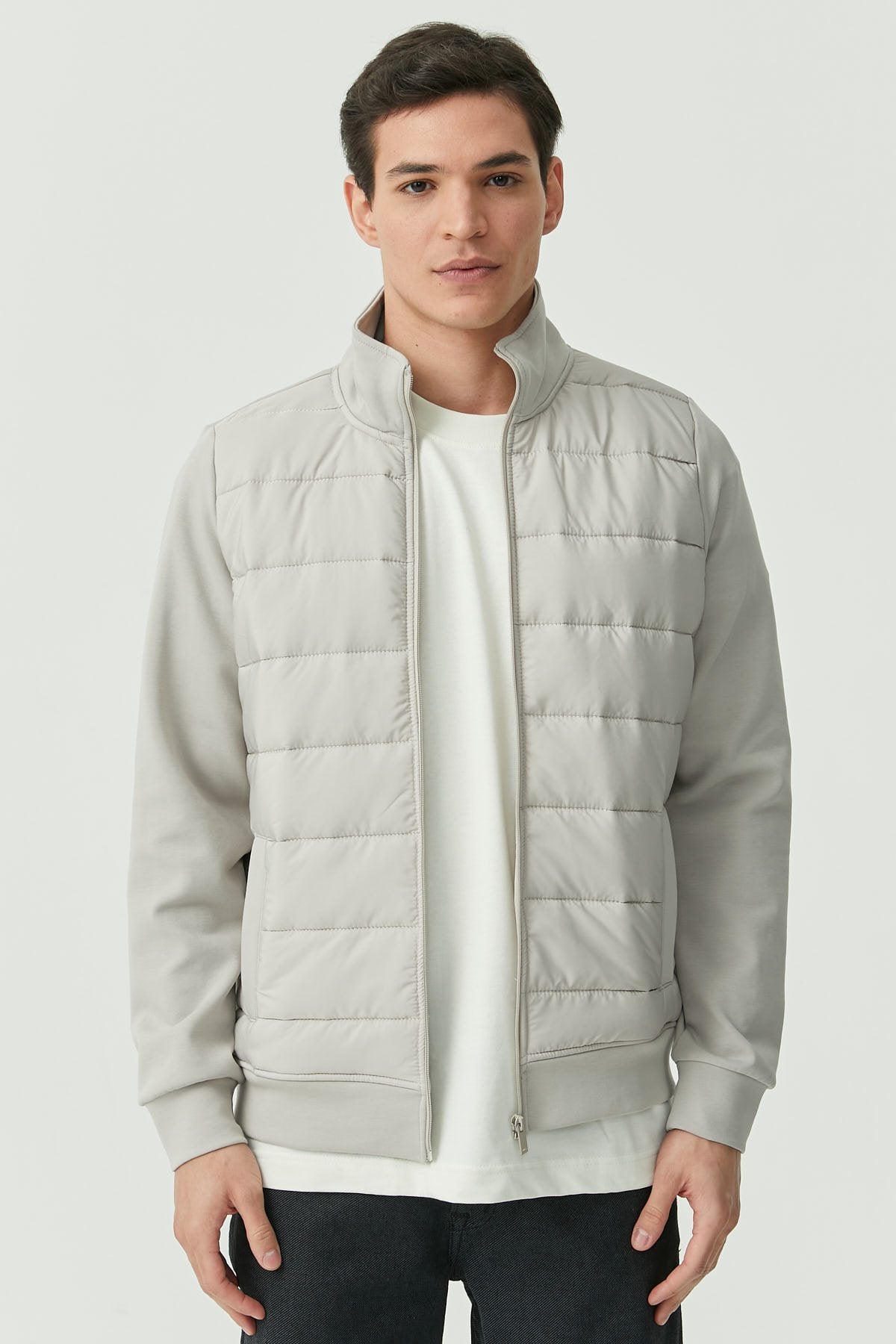 Men's Zippered Thin Coat