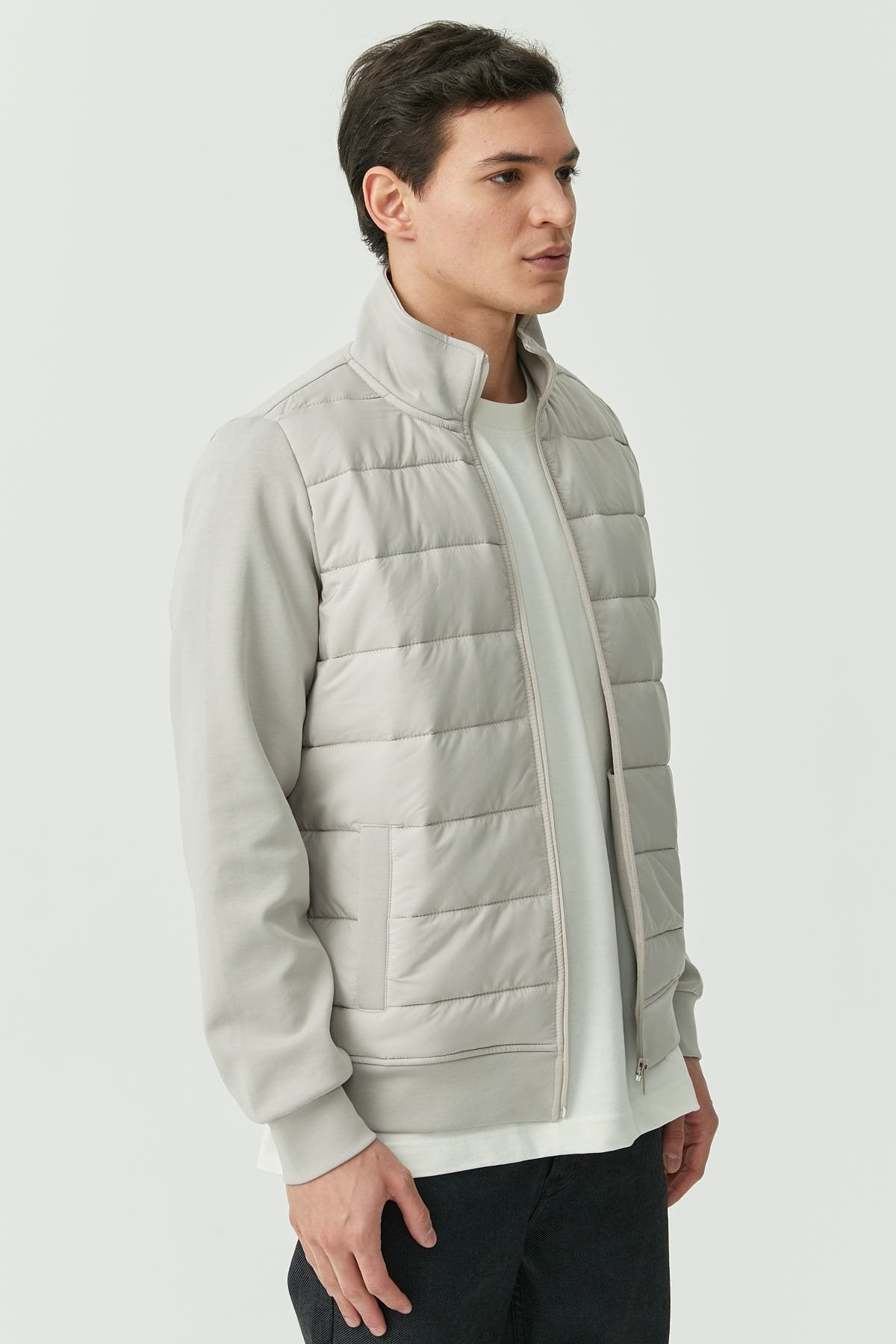 Men's Zippered Thin Coat