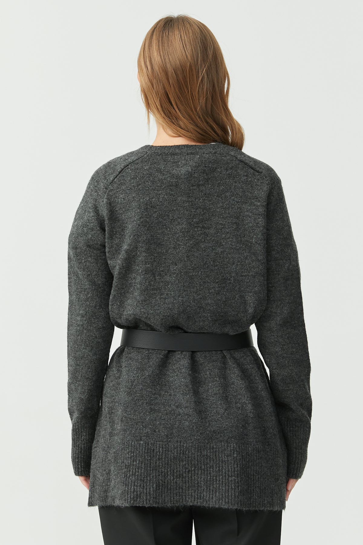 Women's Crew Neck Knitwear Tunic