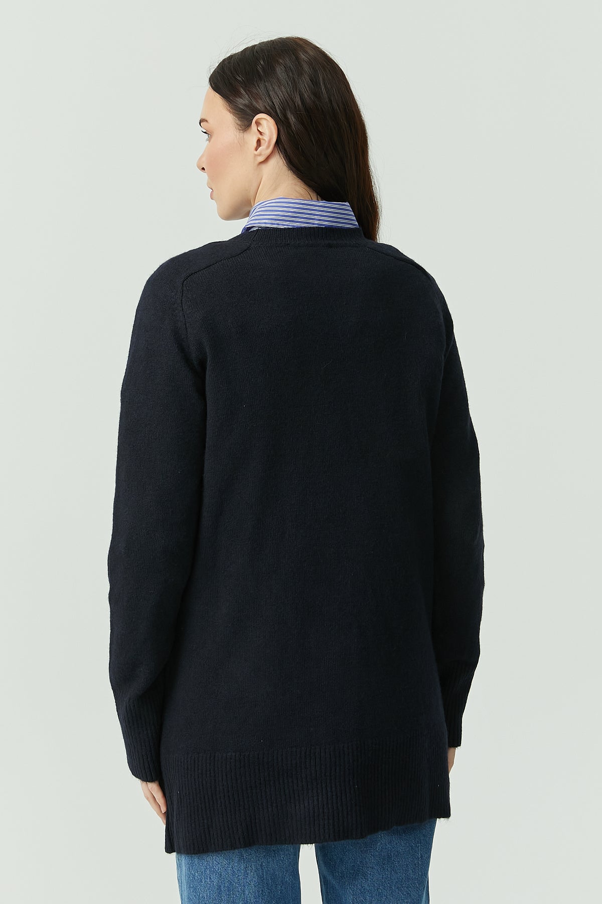 Women's Crew Neck Knitwear Tunic