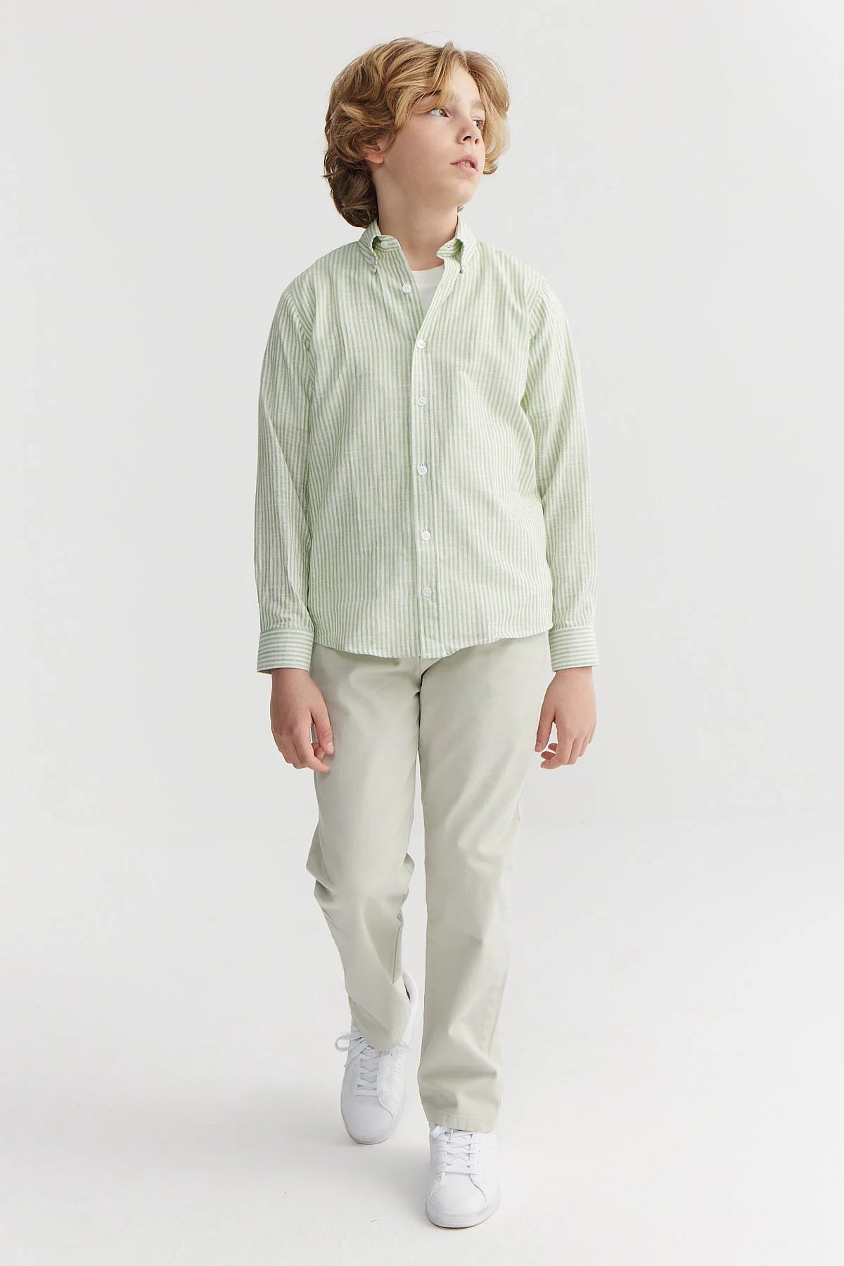 Erkek Çocuk Chino Pantolon