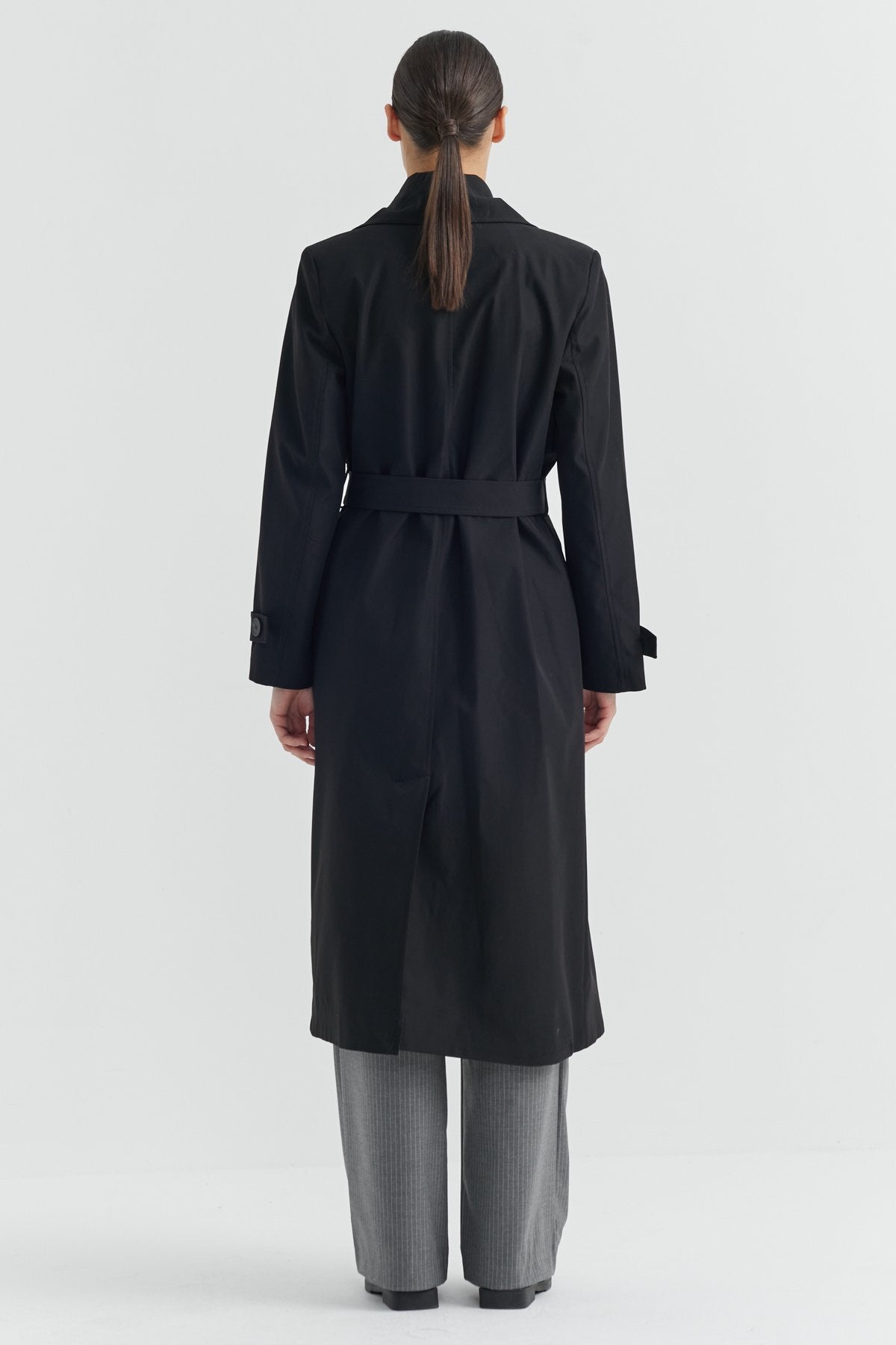 Women's Belted Trench Coat