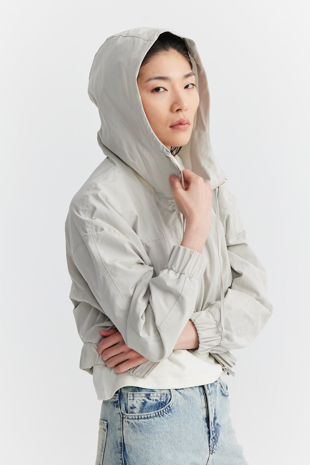 Women's Hooded Thin Coat