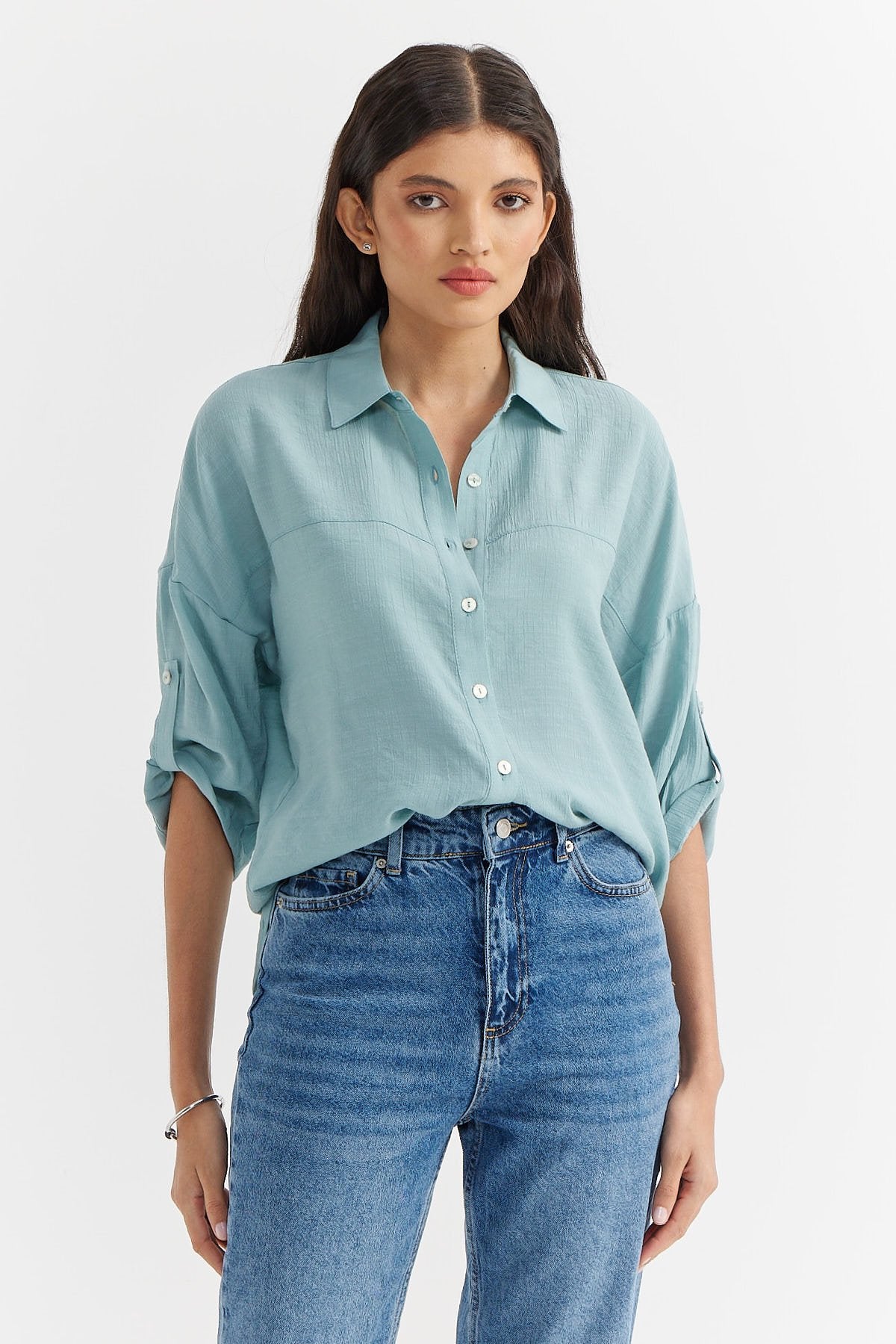 Women's Fine Stitch Detailed Shirt
