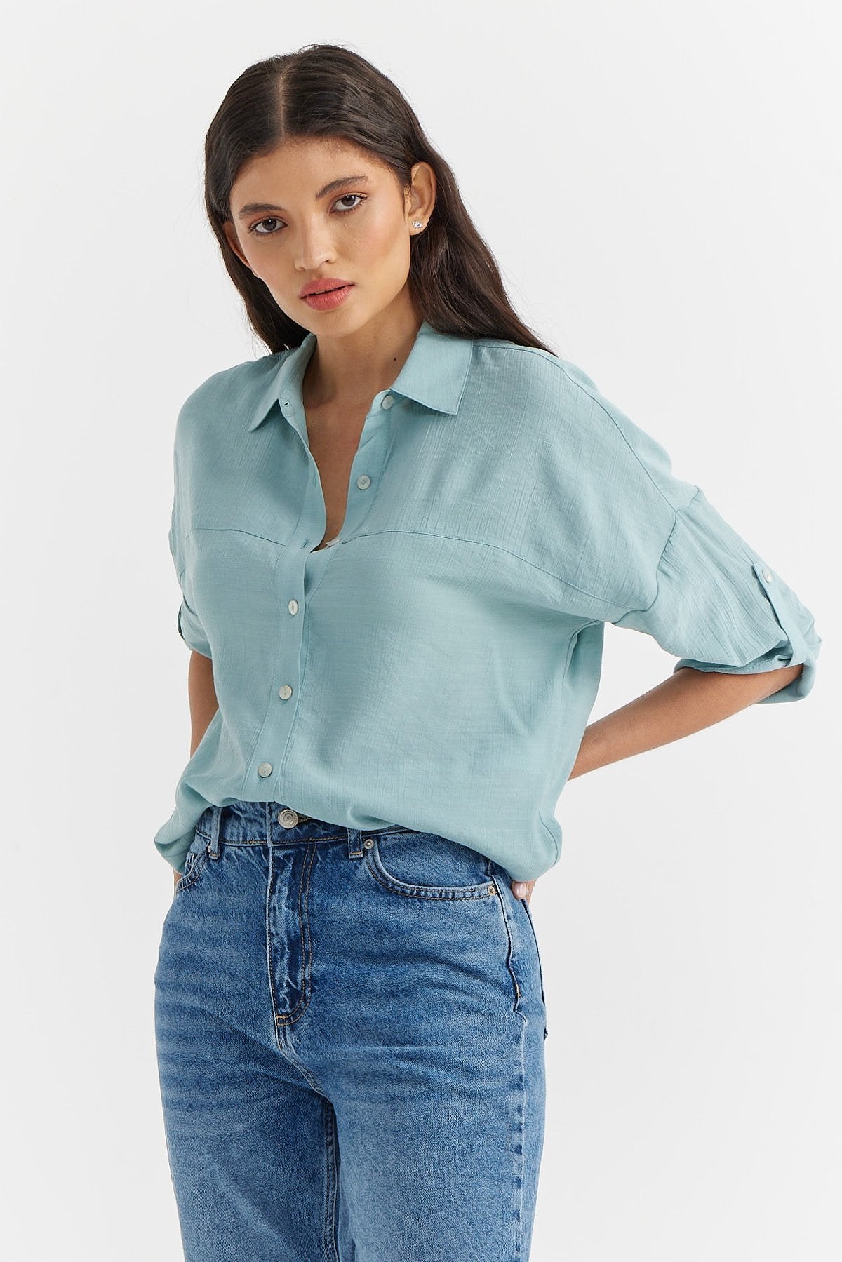 Women's Fine Stitch Detailed Shirt