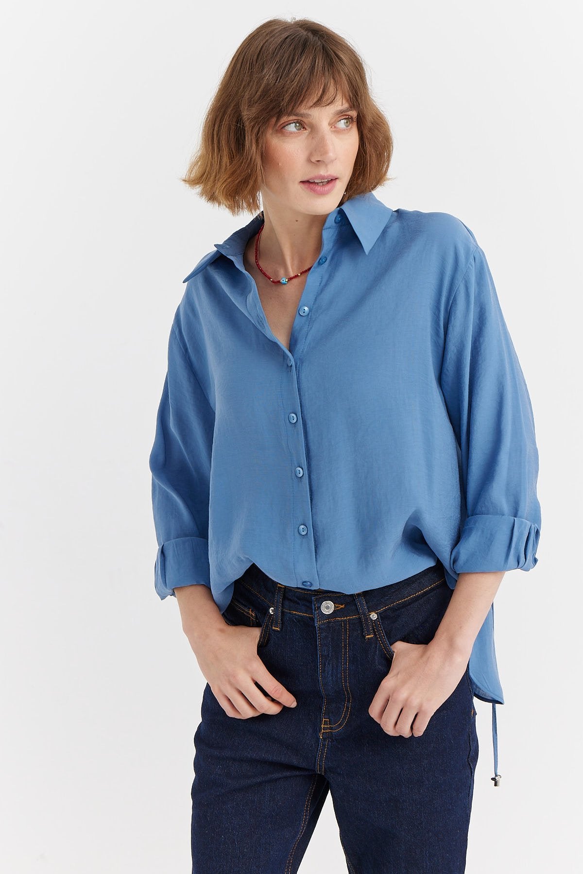 Women's Soft Texture Basic Shirt