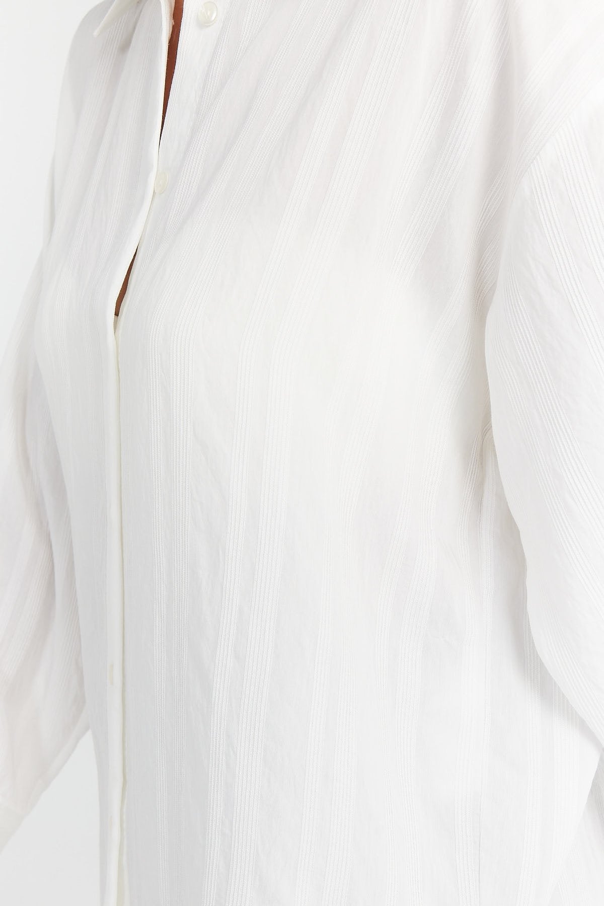 Women's Oversize Textured Shirt