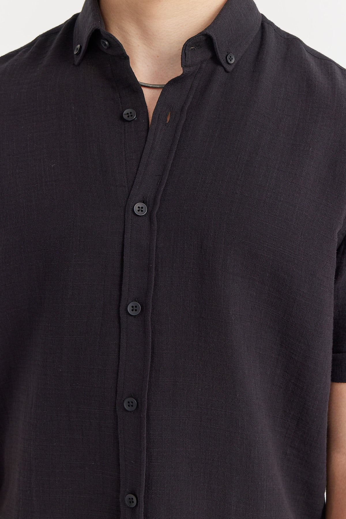 Men's Textured Short Sleeve Shirt