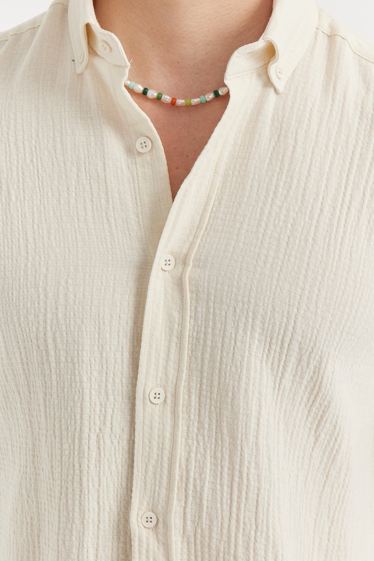 Men's Regular Textured Shirt