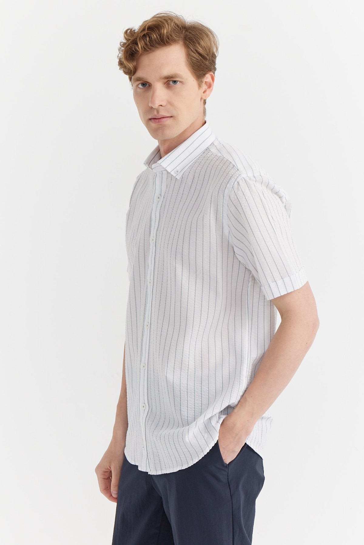Men's Regular Striped Shirt