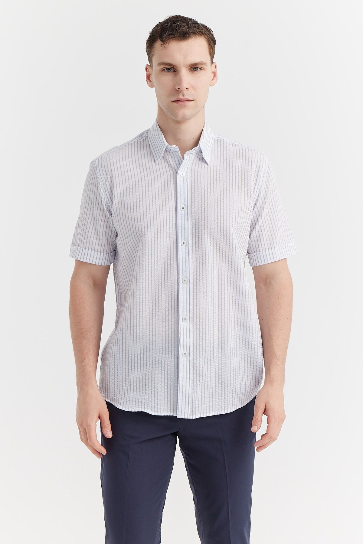 Men's Textured Shirt